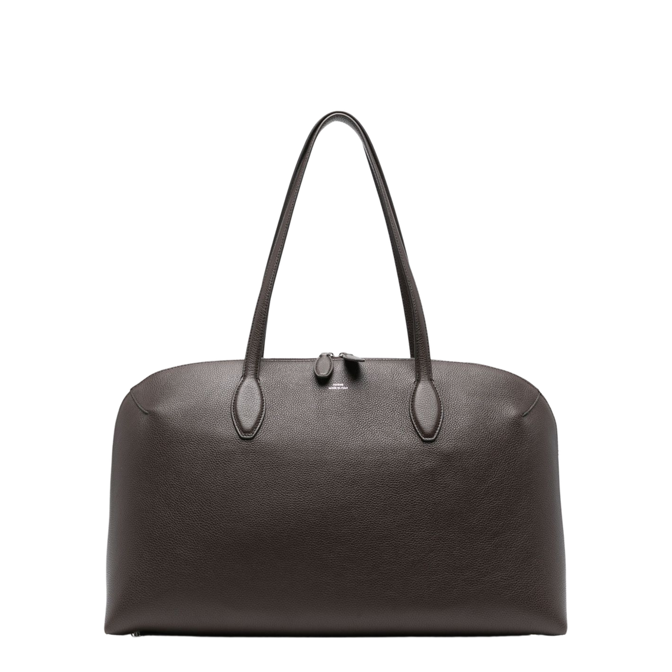 Grainy Leather Tote Bag