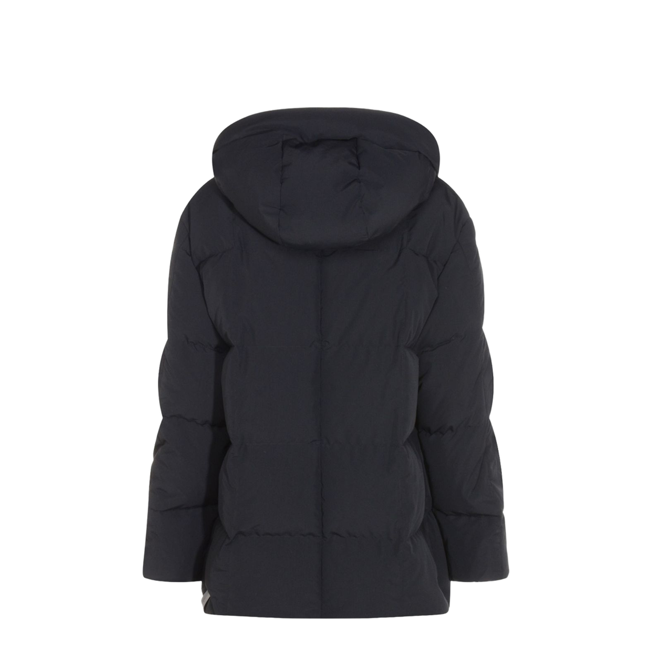 Quilted Coat Black