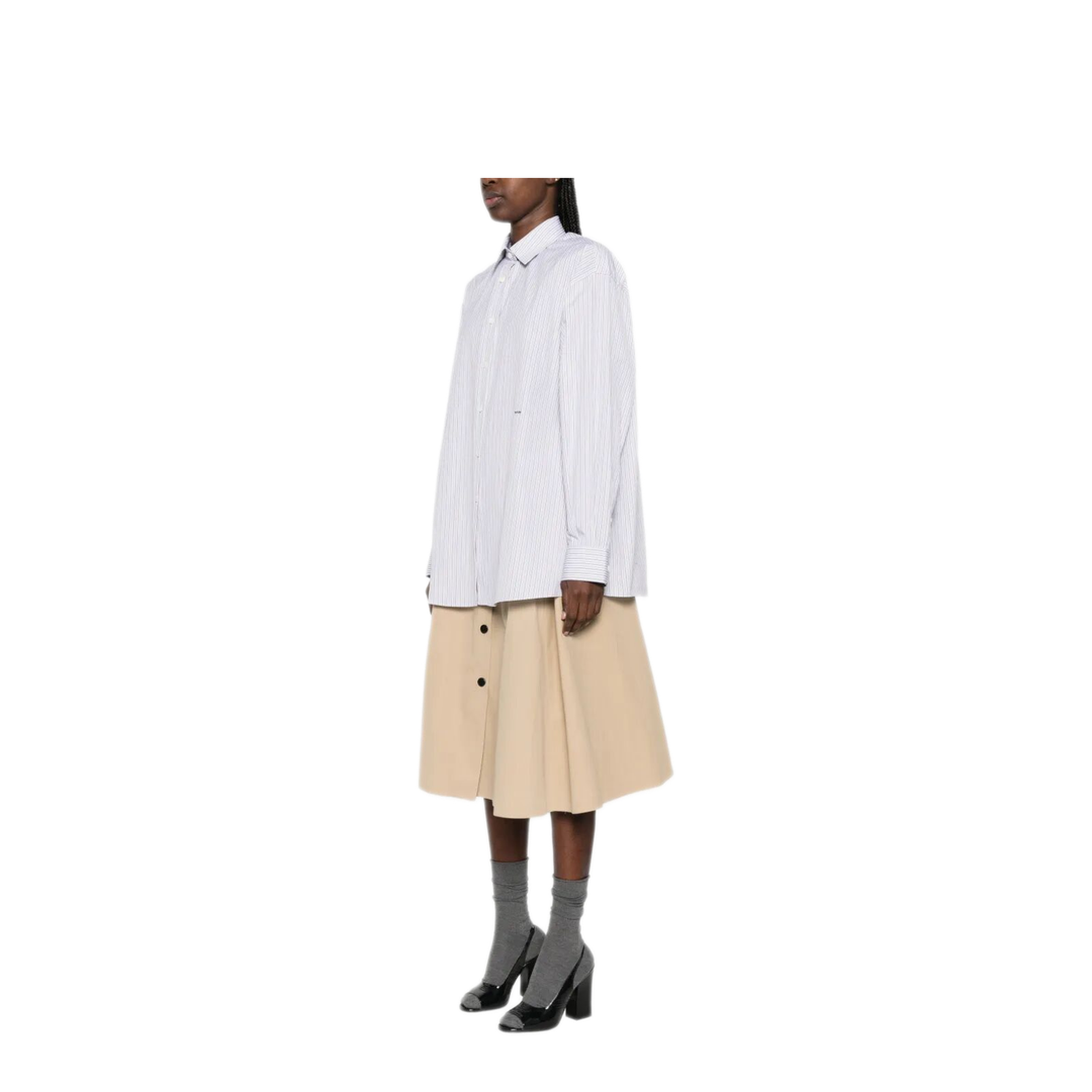 MAYFEYR - Prada - Double-Stripe Cotton Poplin Shirt - P493IRSOOO18RGF0S4M