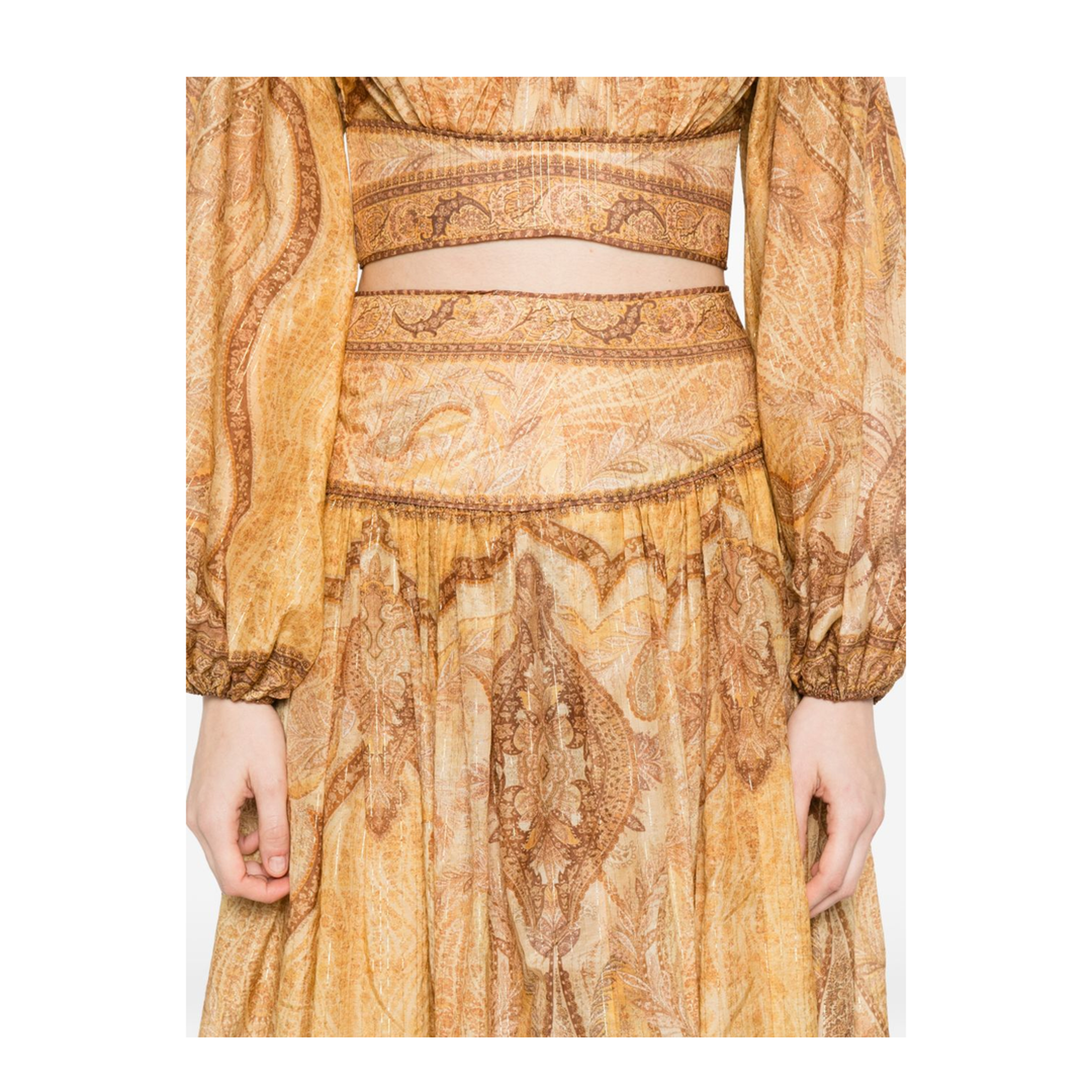 Women Skirt Mustard