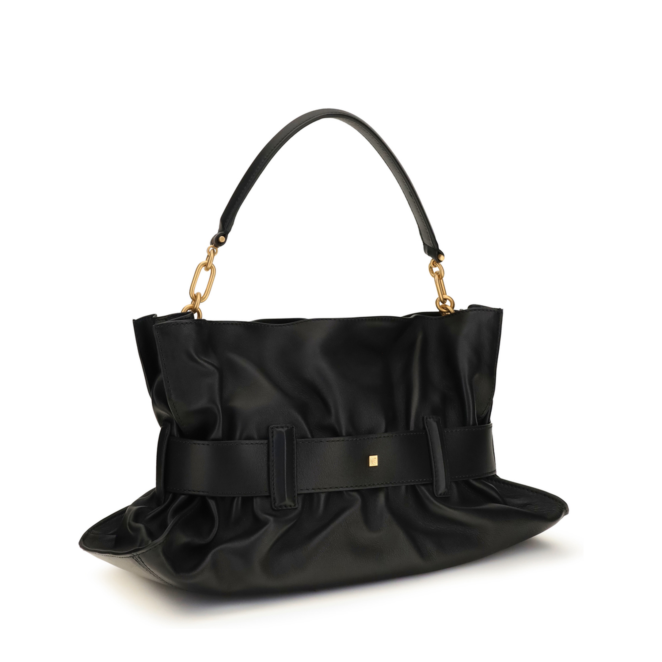 MAYFEYR - Balmain - Medium Anthem Shoulder Bag - GN0KK990LSAX