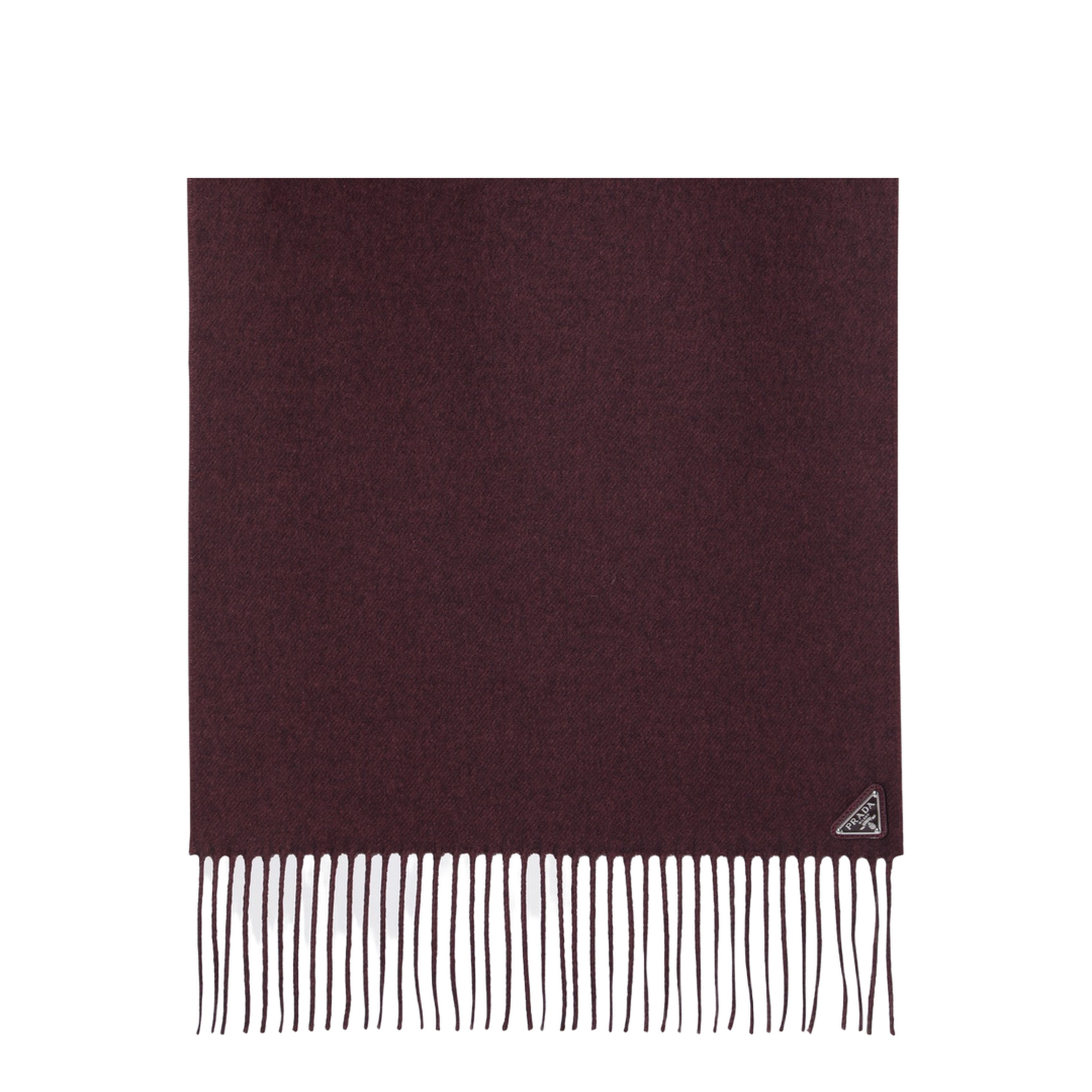 MAYFEYR - Prada - Bordeaux Scarf In Silk And Cashmere - 2FS0652COPF0007