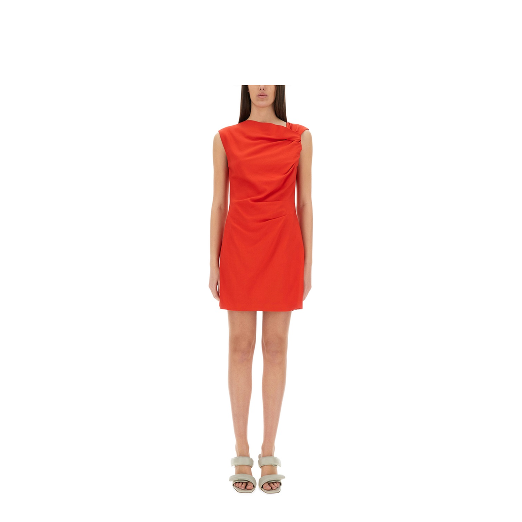 MAYFEYR - MSGM - Dress With Drape - 3841MDA3325710618
