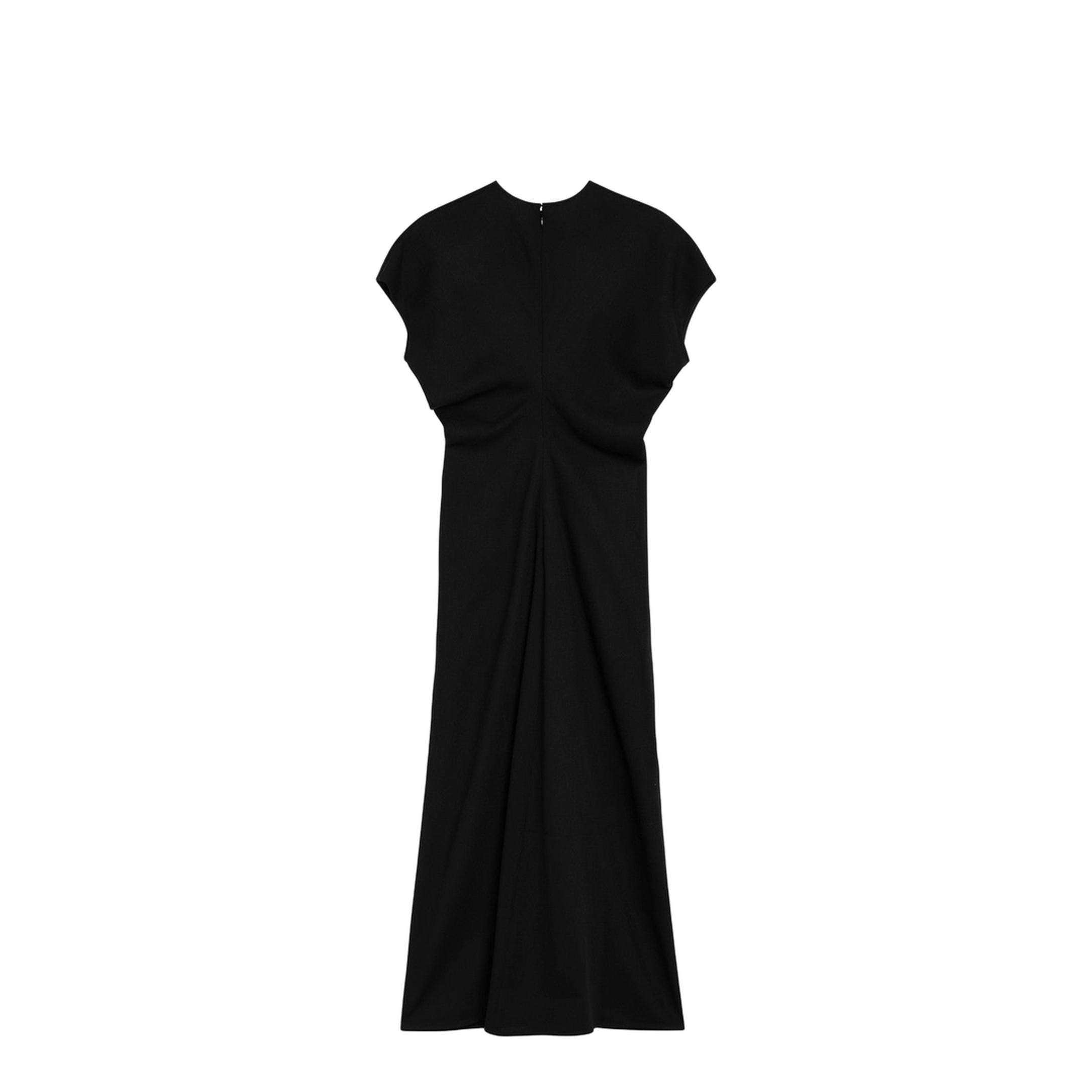 MAYFEYR - Toteme - Black Wool Midi Dress - 261-WRD1103FB0568001