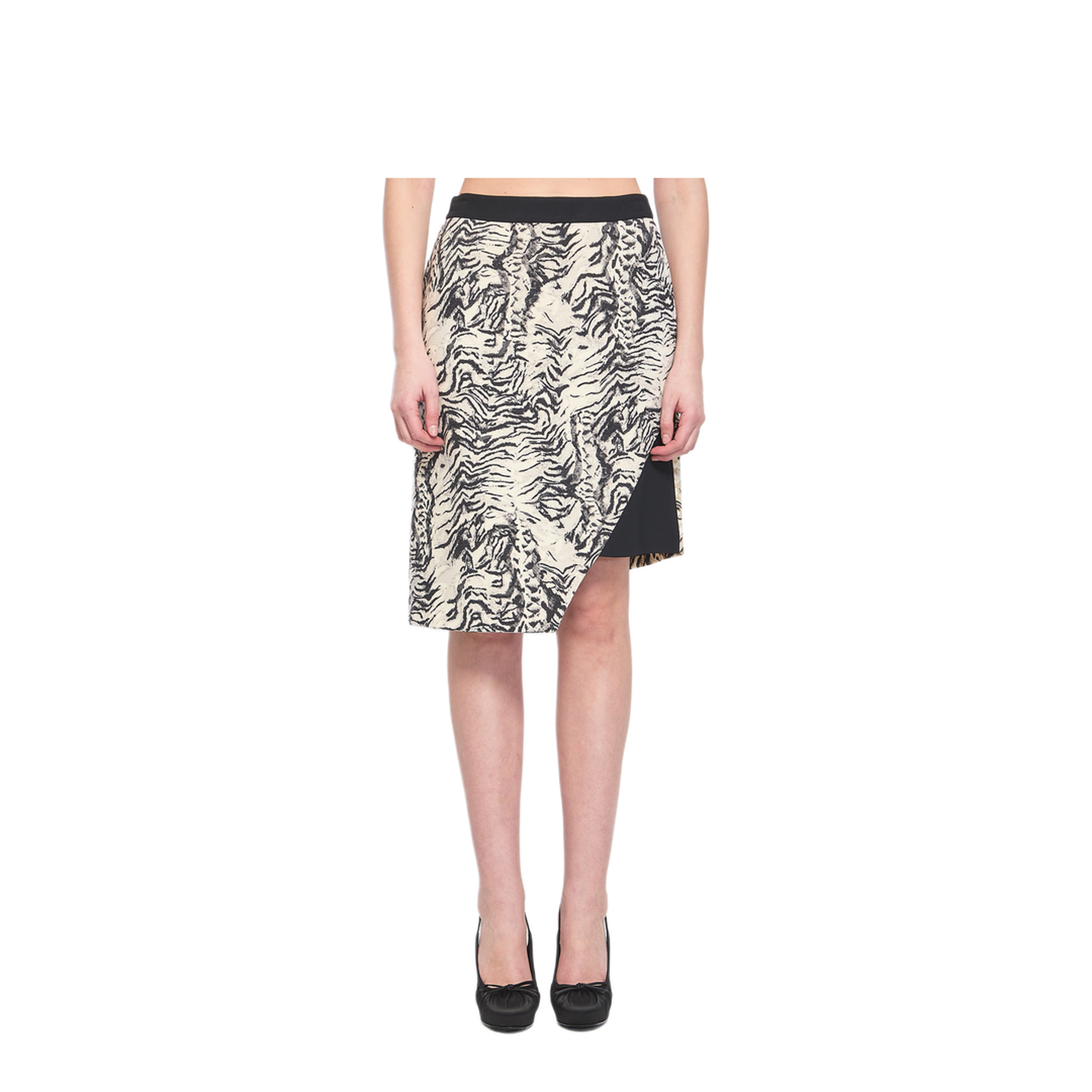 MAYFEYR - Emanuel Ungaro - Animalier Print Skirt - 22413.