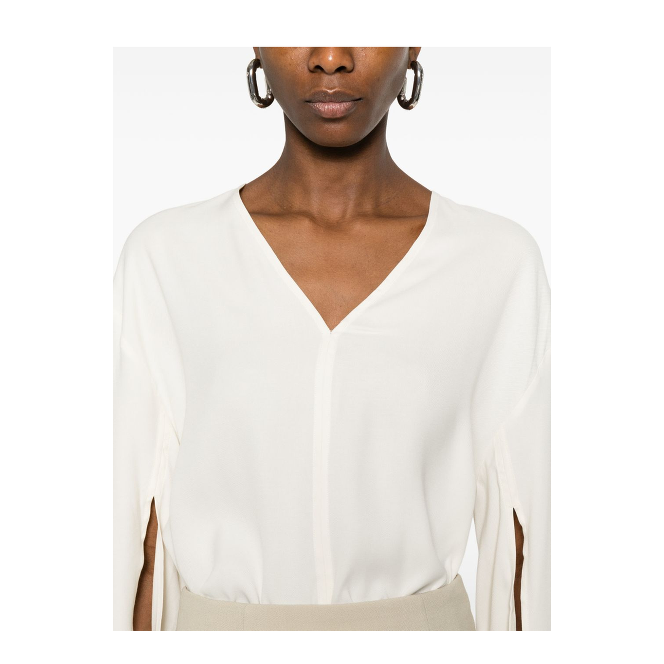 MAYFEYR - Toteme - Sweaters White - 262WRT0674FB0600009