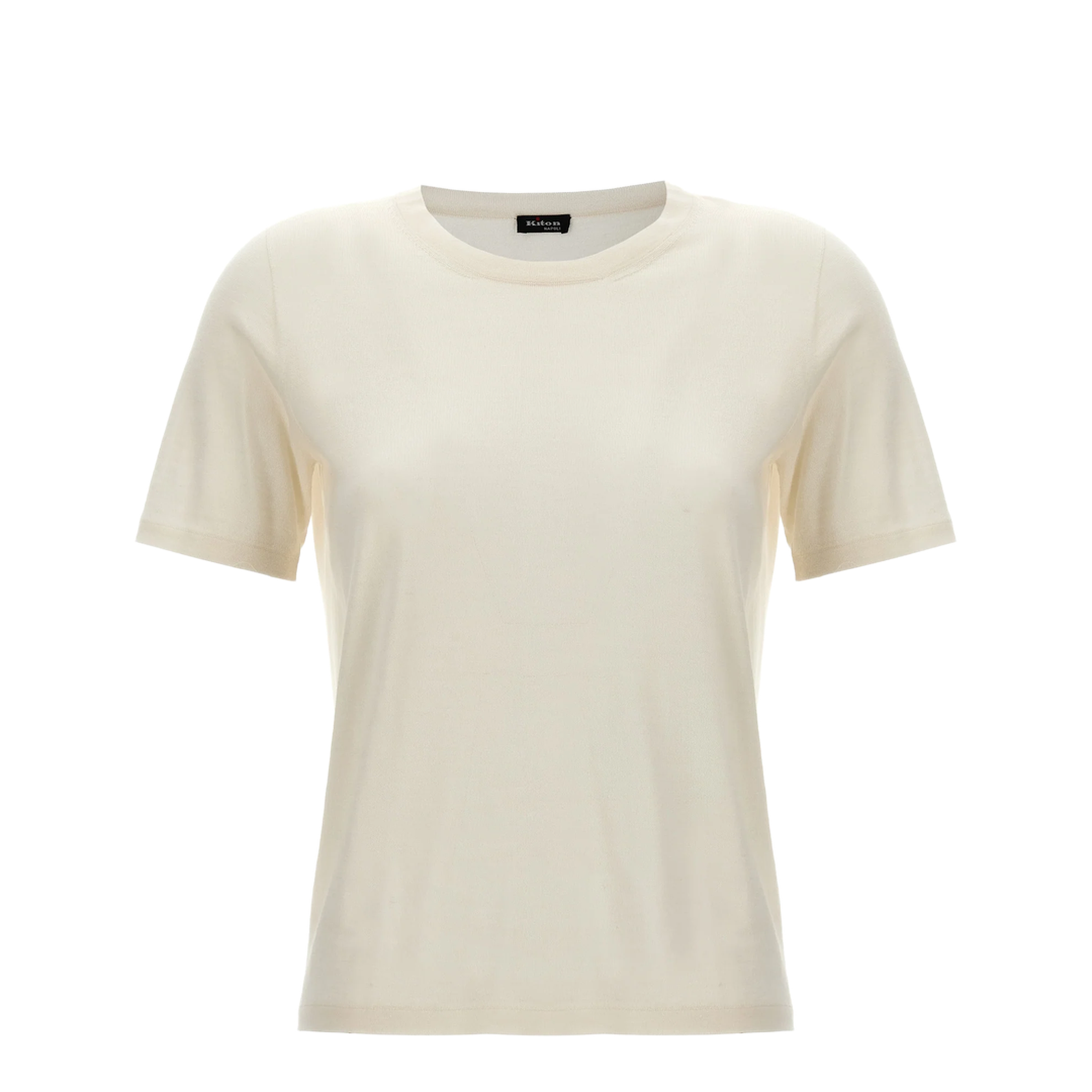 Silk Cashmere T-Shirt White