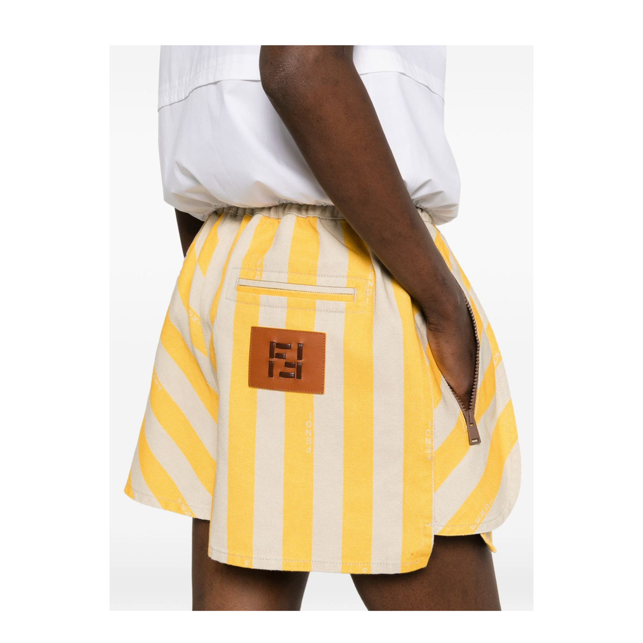 MAYFEYR - Fendi - Shorts Yellow - FLP896AOHUF1W0T