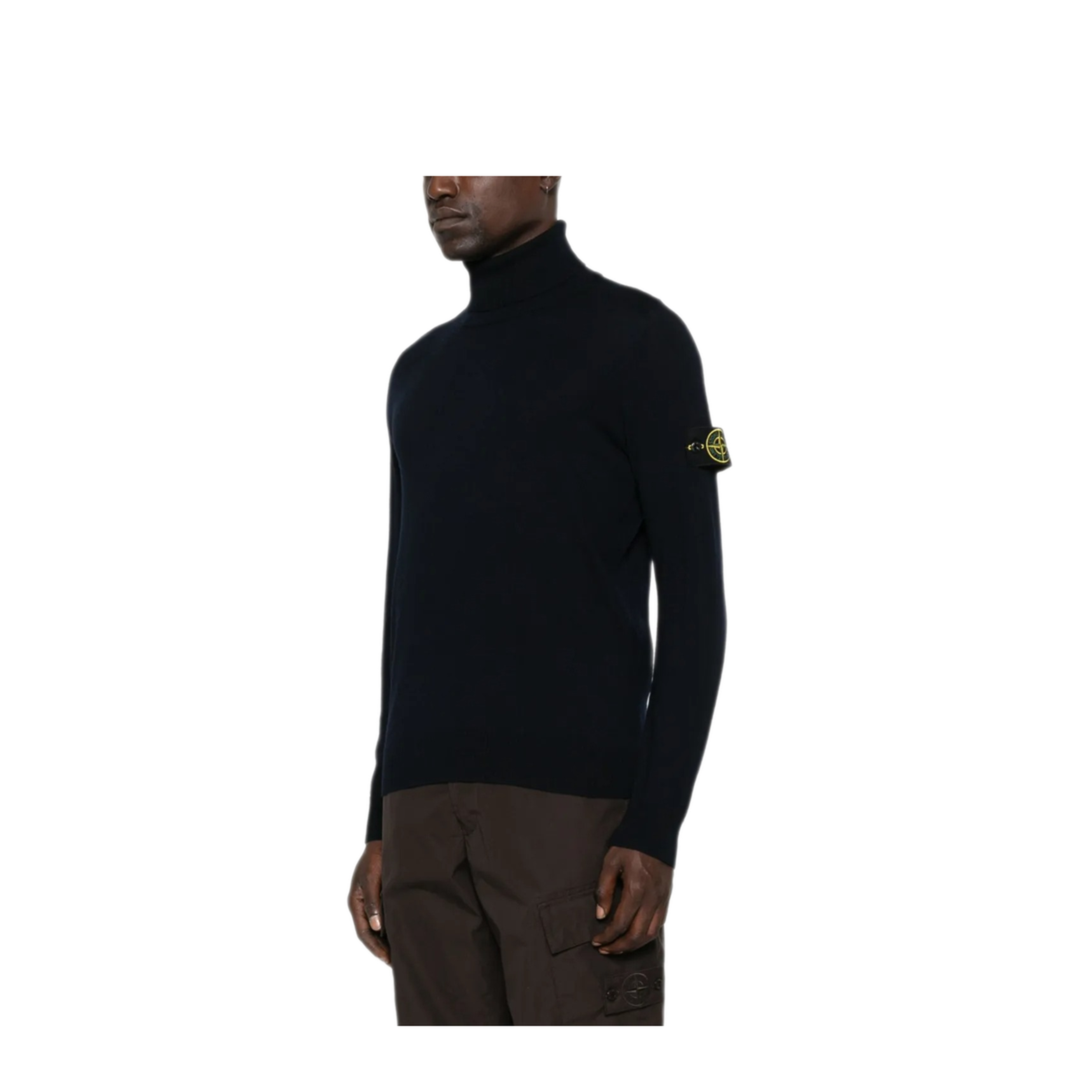 MAYFEYR - Stone Island - Ribbed Wool Turtleneck Sweater - K2S155100025S00C4