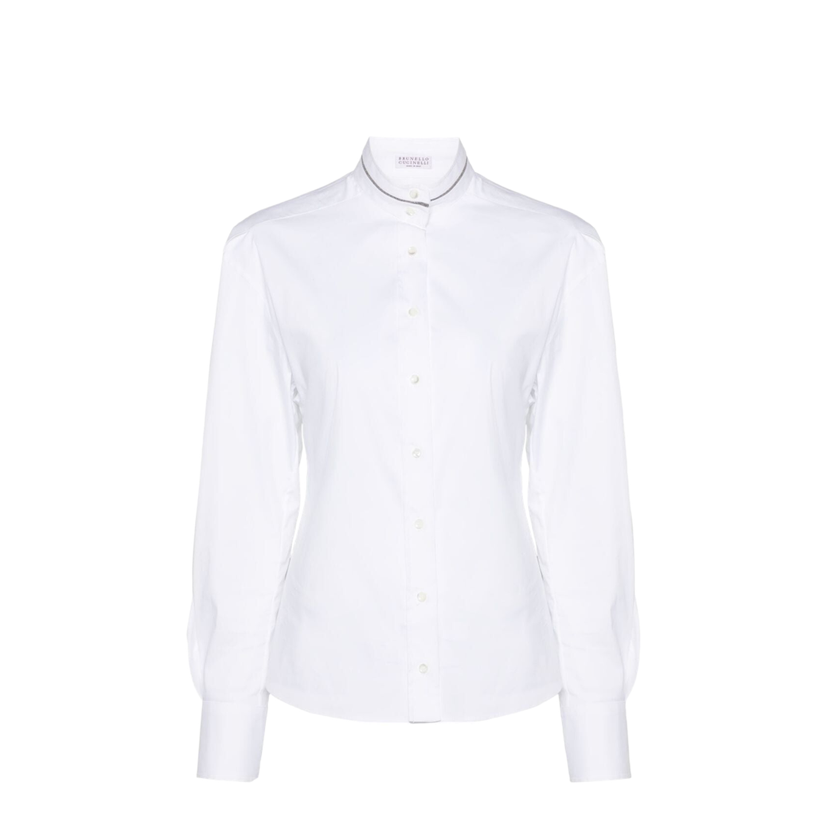 Turtle Neck Shirt - White