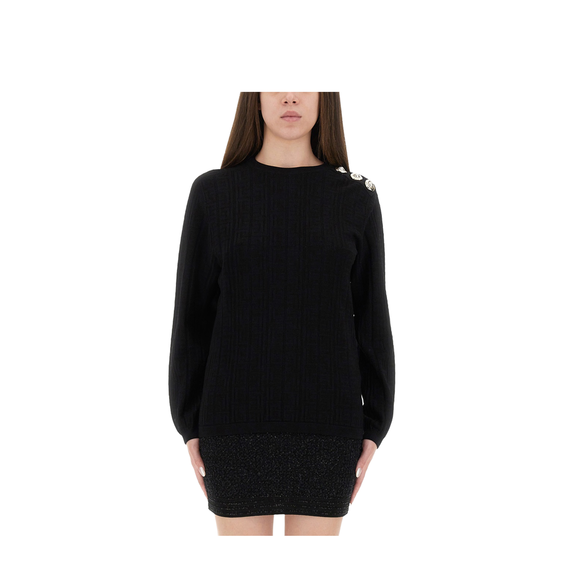Knitted Sweater Black