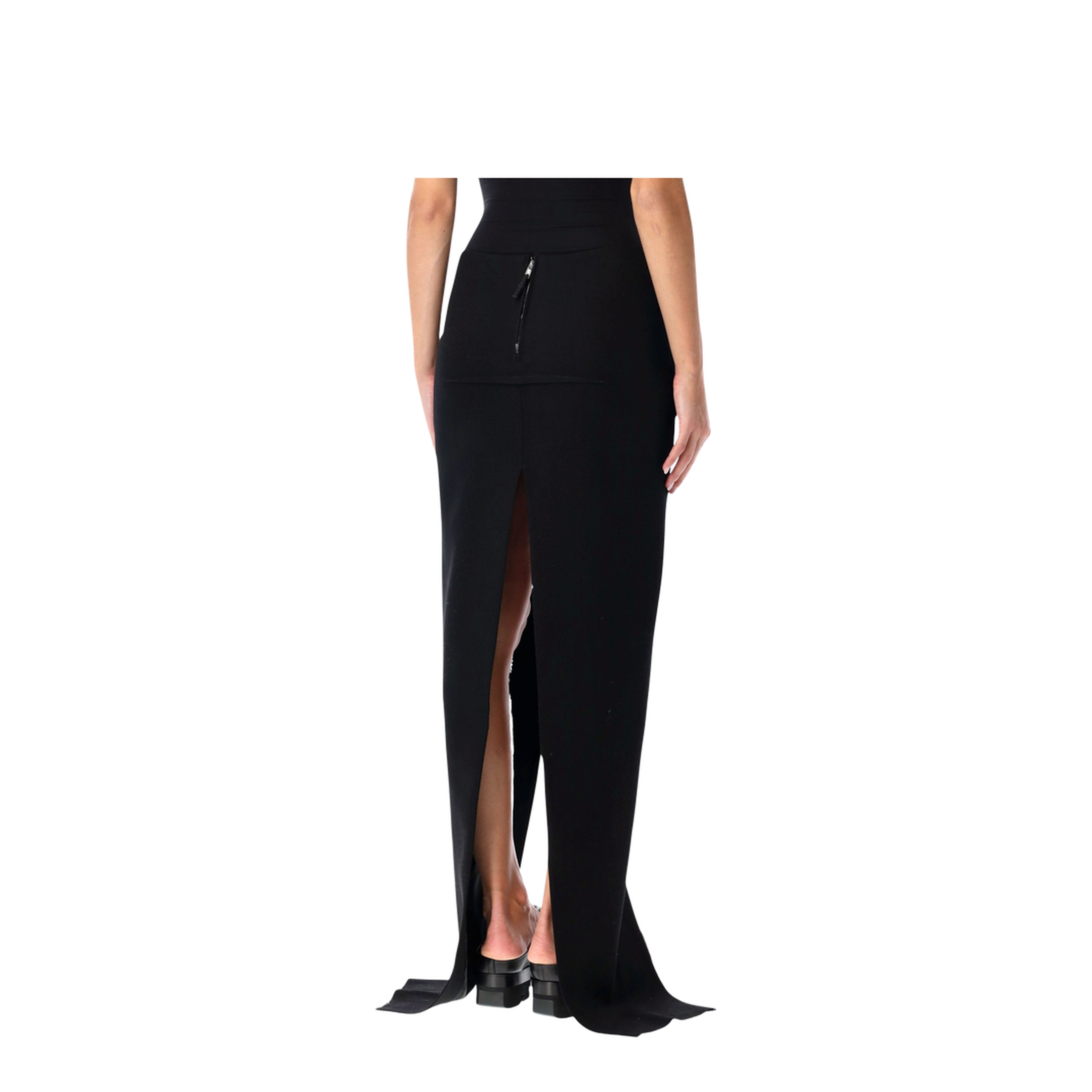 Long Skirt with Center Slits
