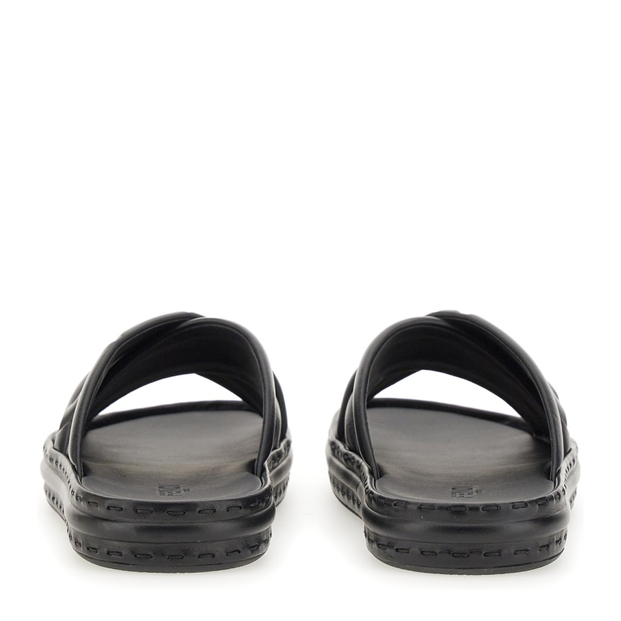 Black Leather Sandal