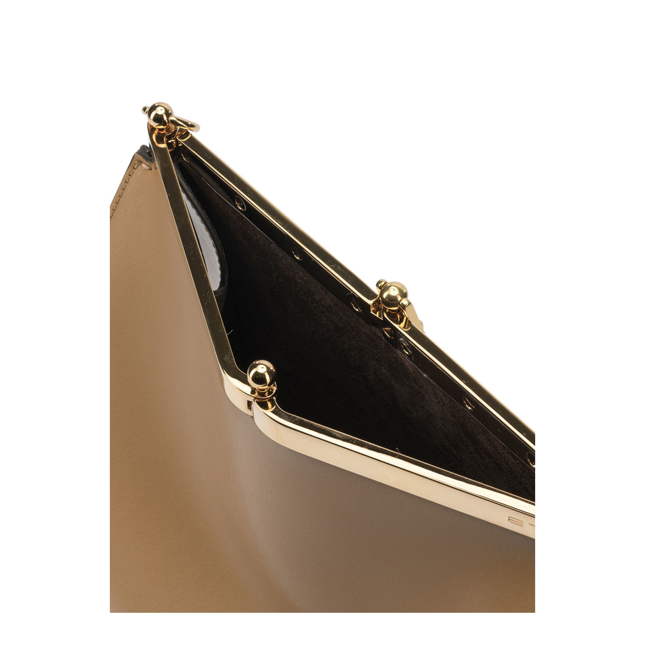 Shoulder Bag Leather Brown