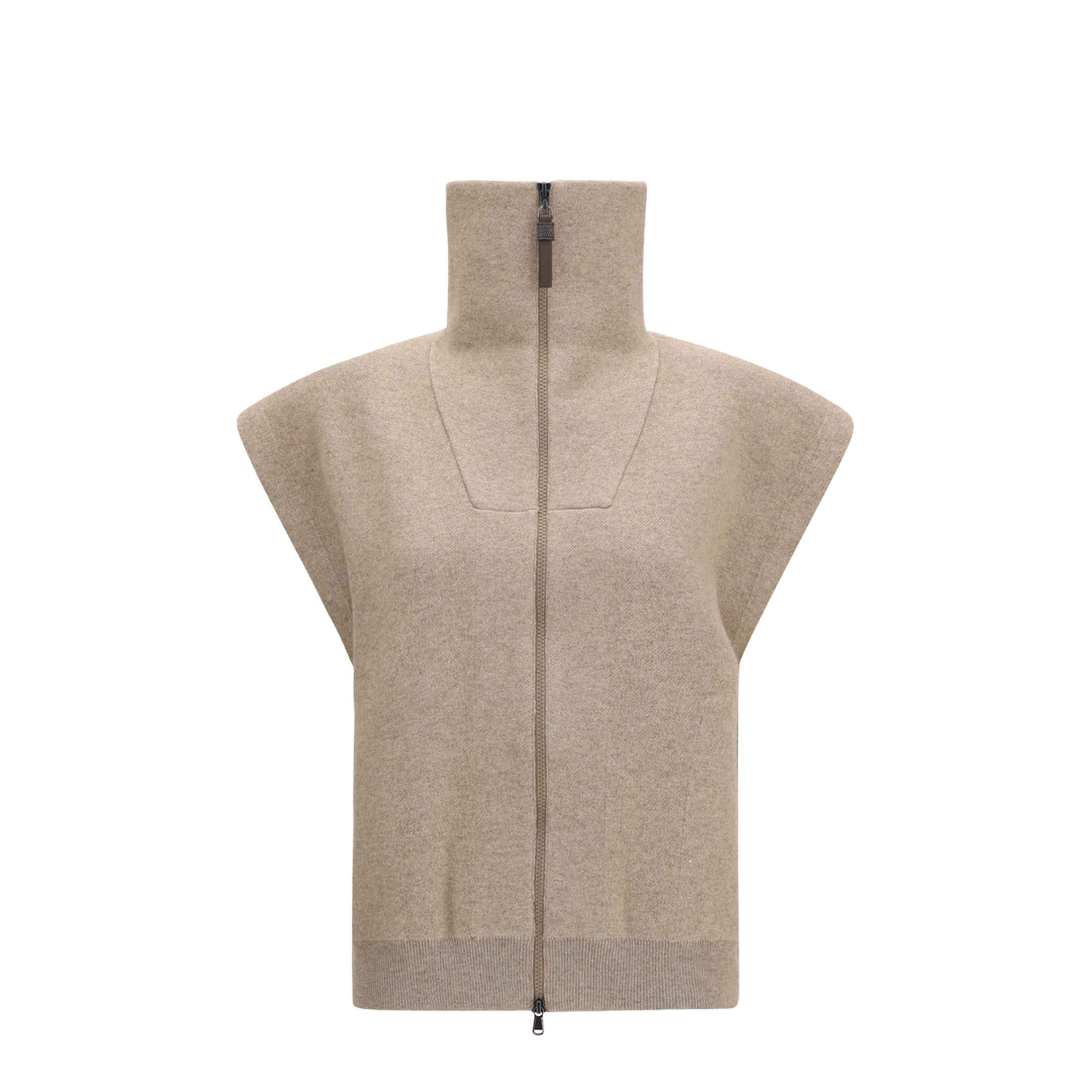 MAYFEYR - Brunello Cucinelli - High-Neck Zip Cardigan - M12237846P