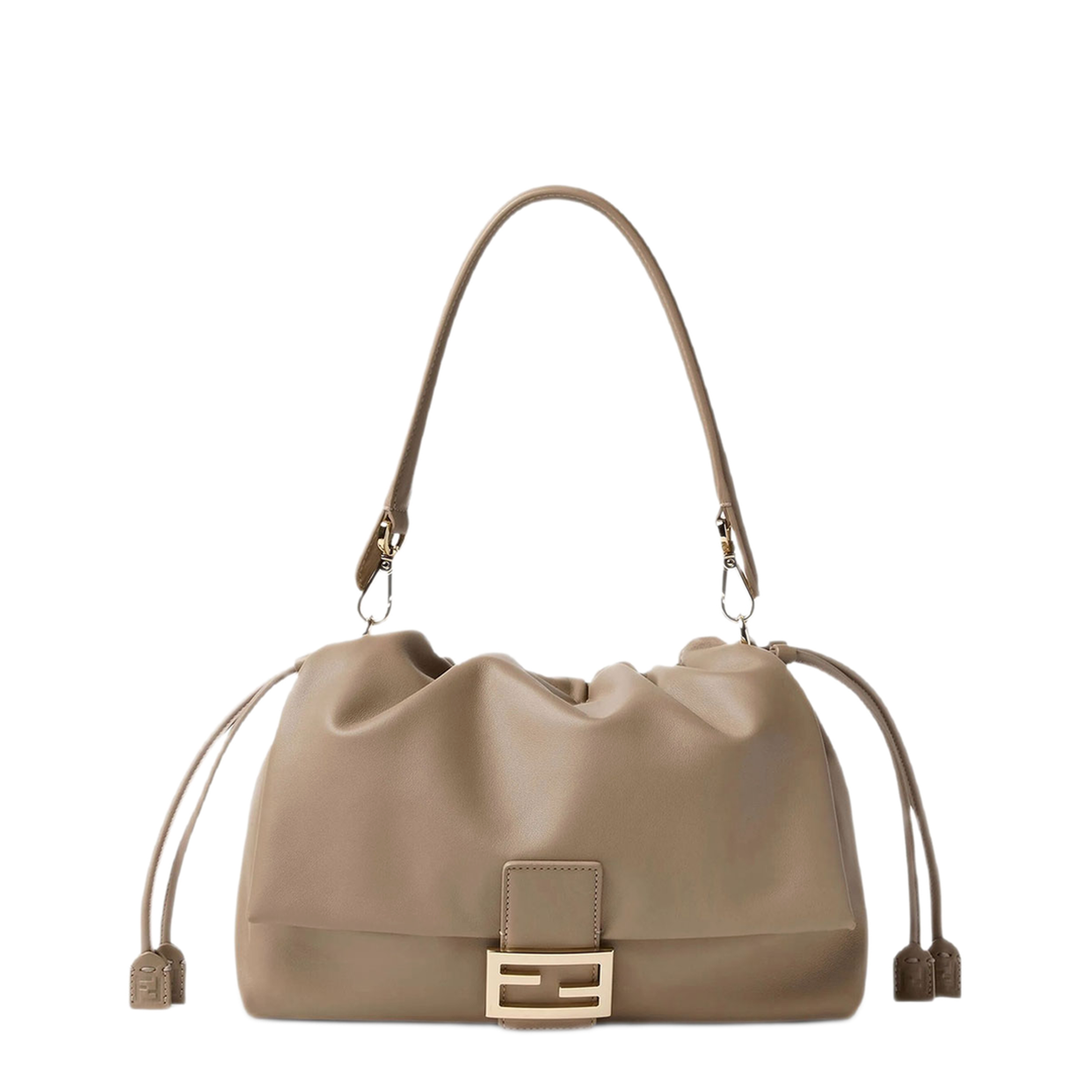 MAYFEYR - Fendi - Soft Large Baguette In Nappa Tortora - 8BR857B1ZKF0QD3