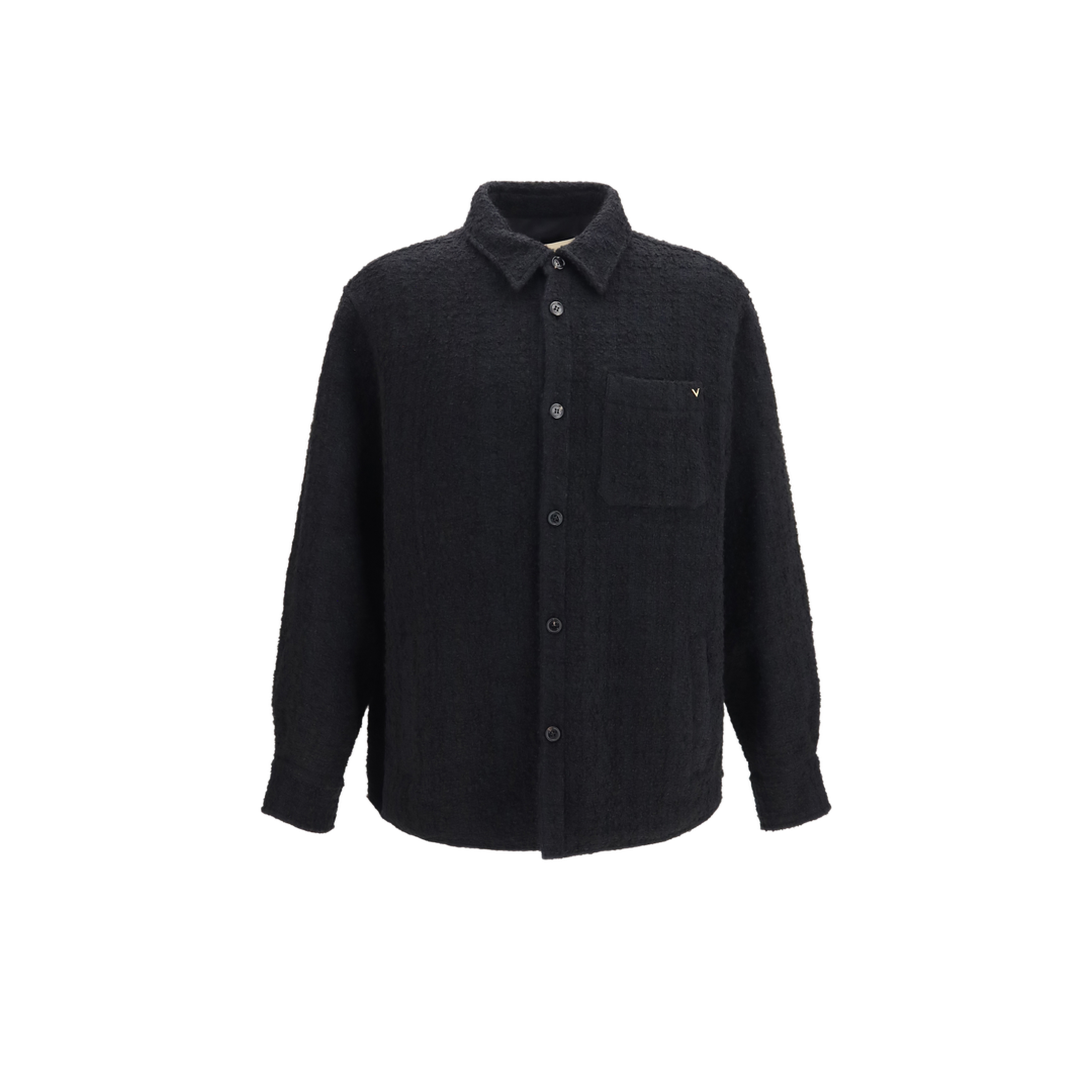 MAYFEYR - Valentino - Textured High-Neck Jacket - 9V3CIO01BL1