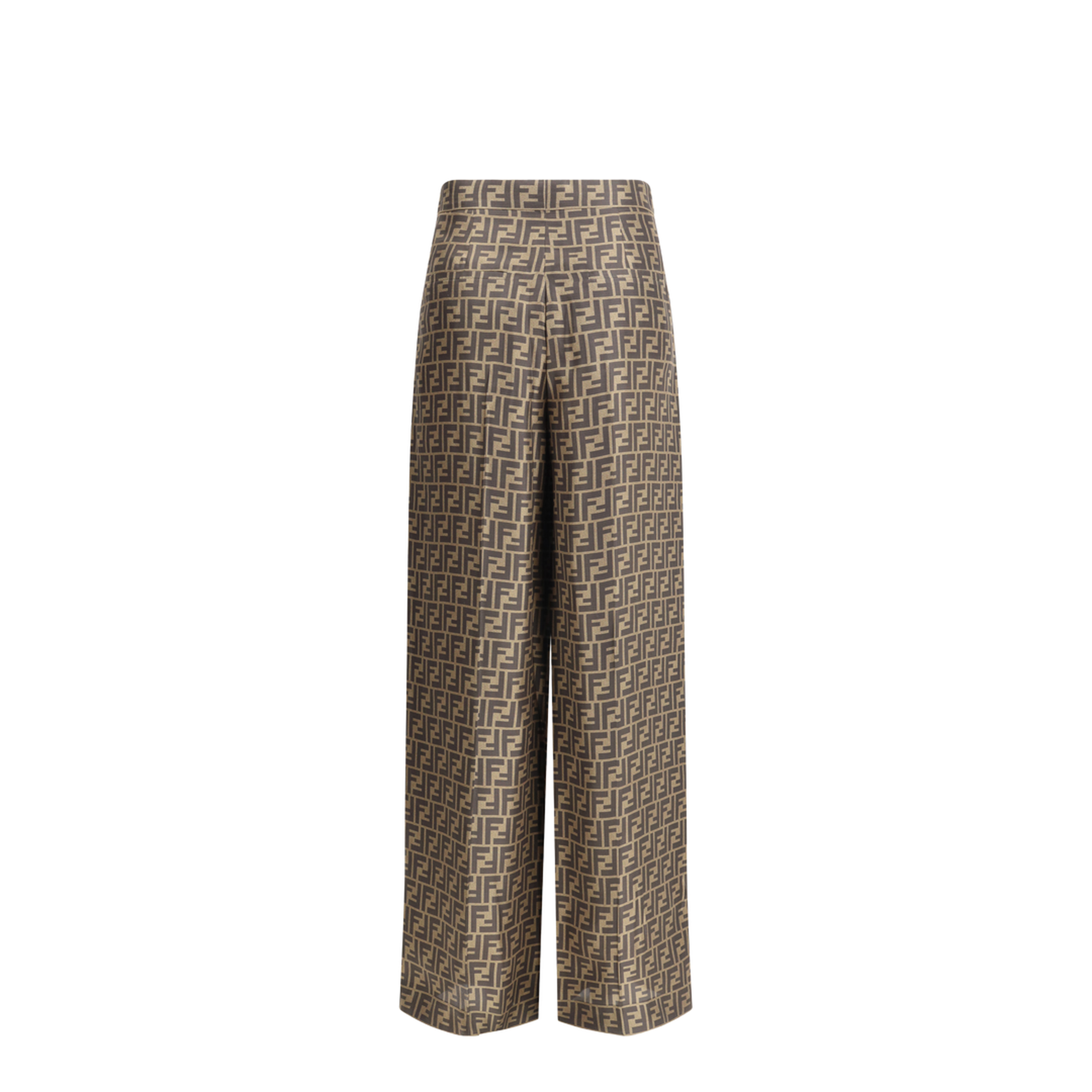 MAYFEYR - Fendi - Monogram Pattern Silk Pants - FR6606A8G3