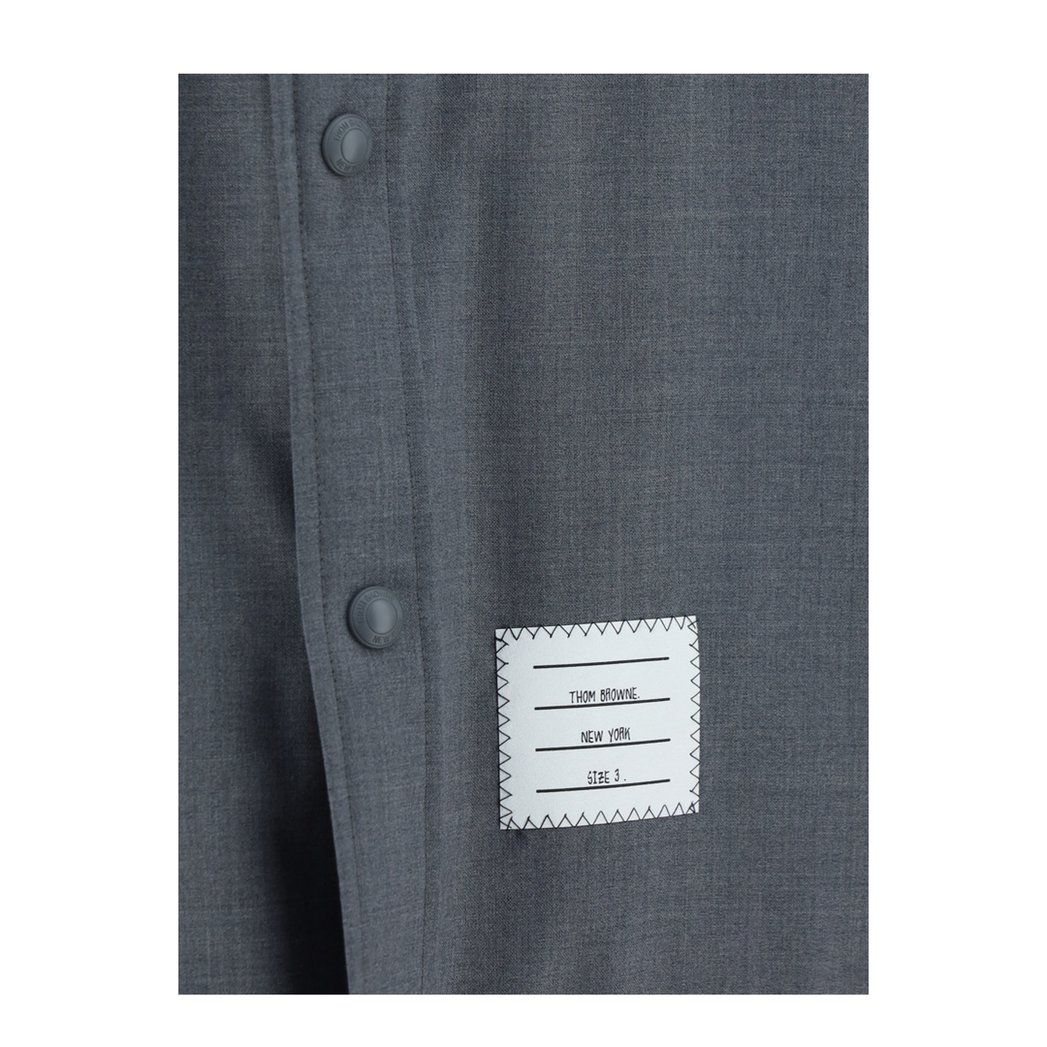 MAYFEYR - Thom Browne - Wool And Cotton Blend Shirt - MJO055A06146