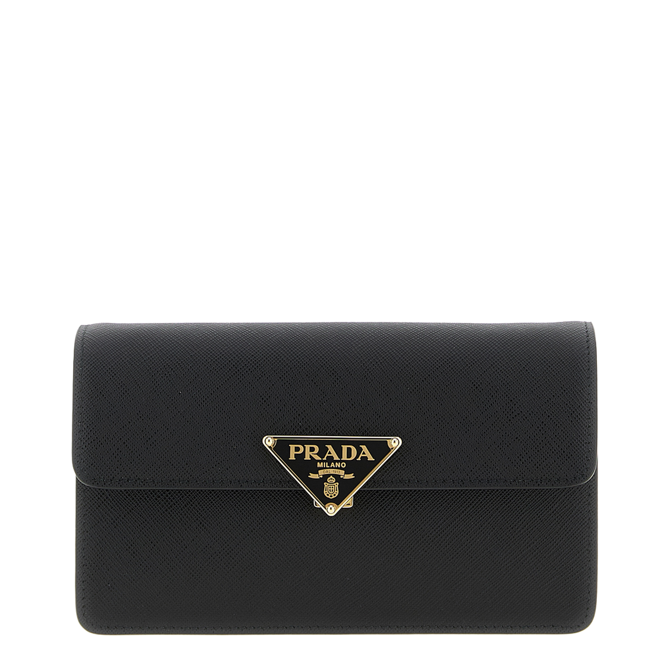 Black Saffiano Leather Mini-Bag