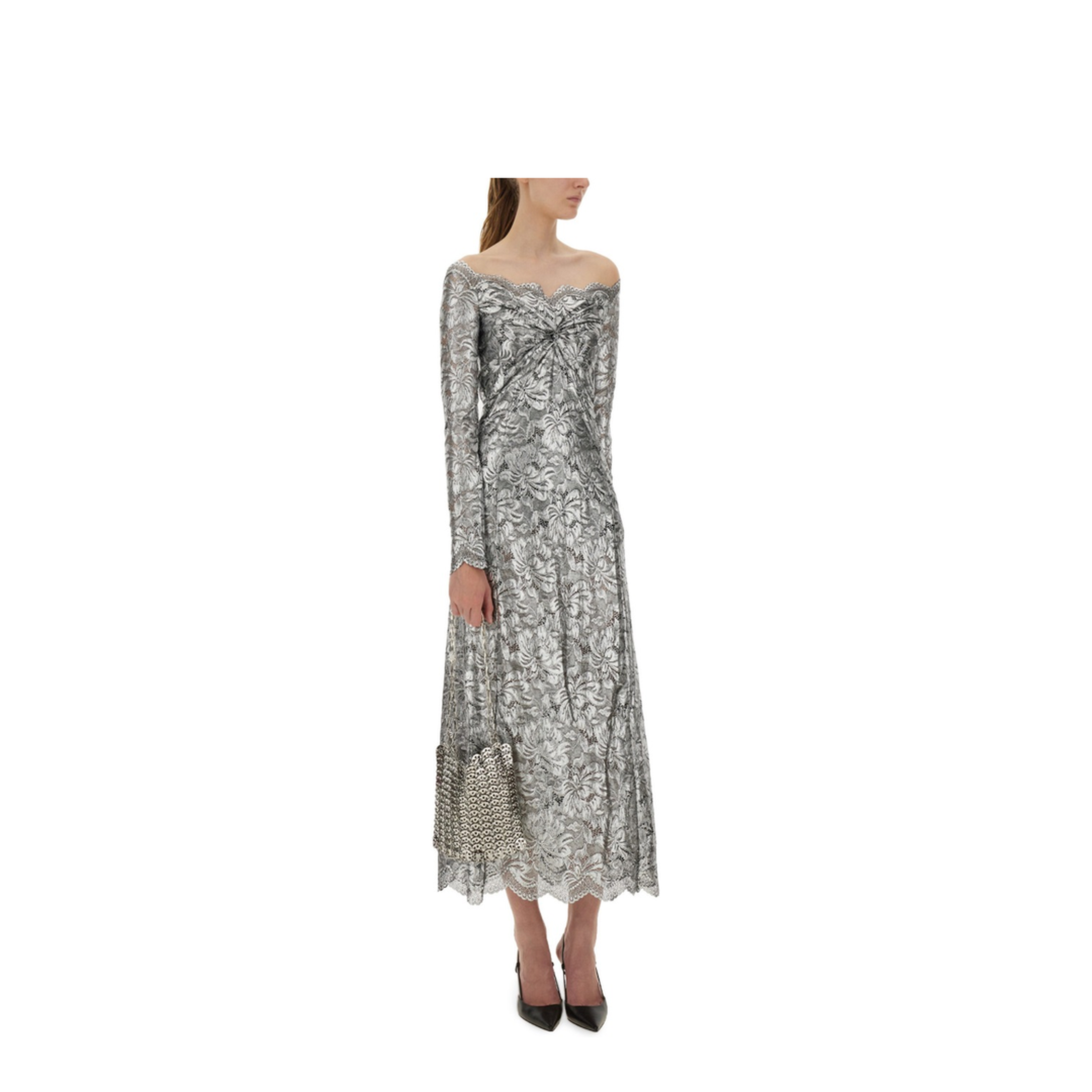 MAYFEYR - RABANNE - Long Lace Dress - 25AJRO065PA0244V912