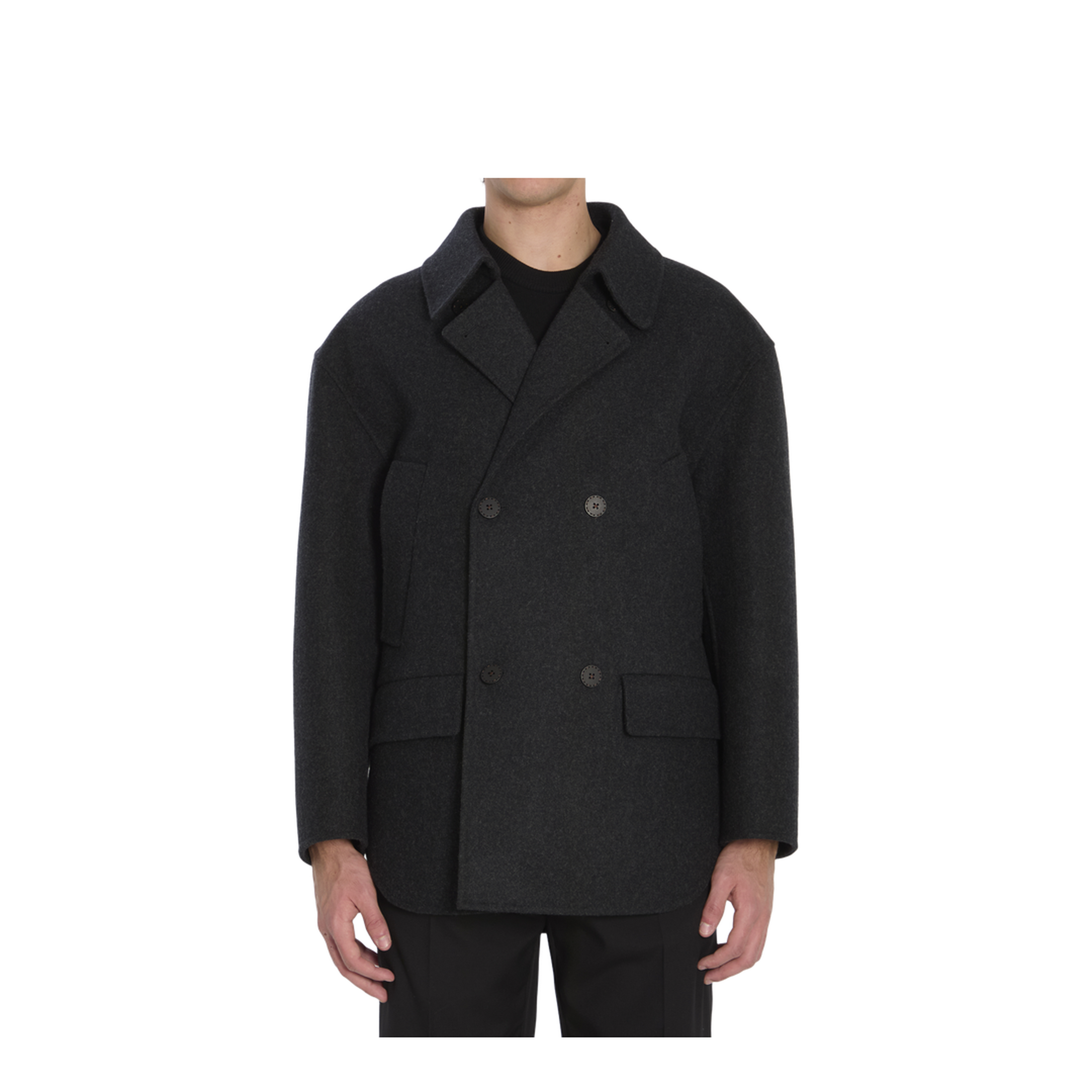 Coat Wool Black