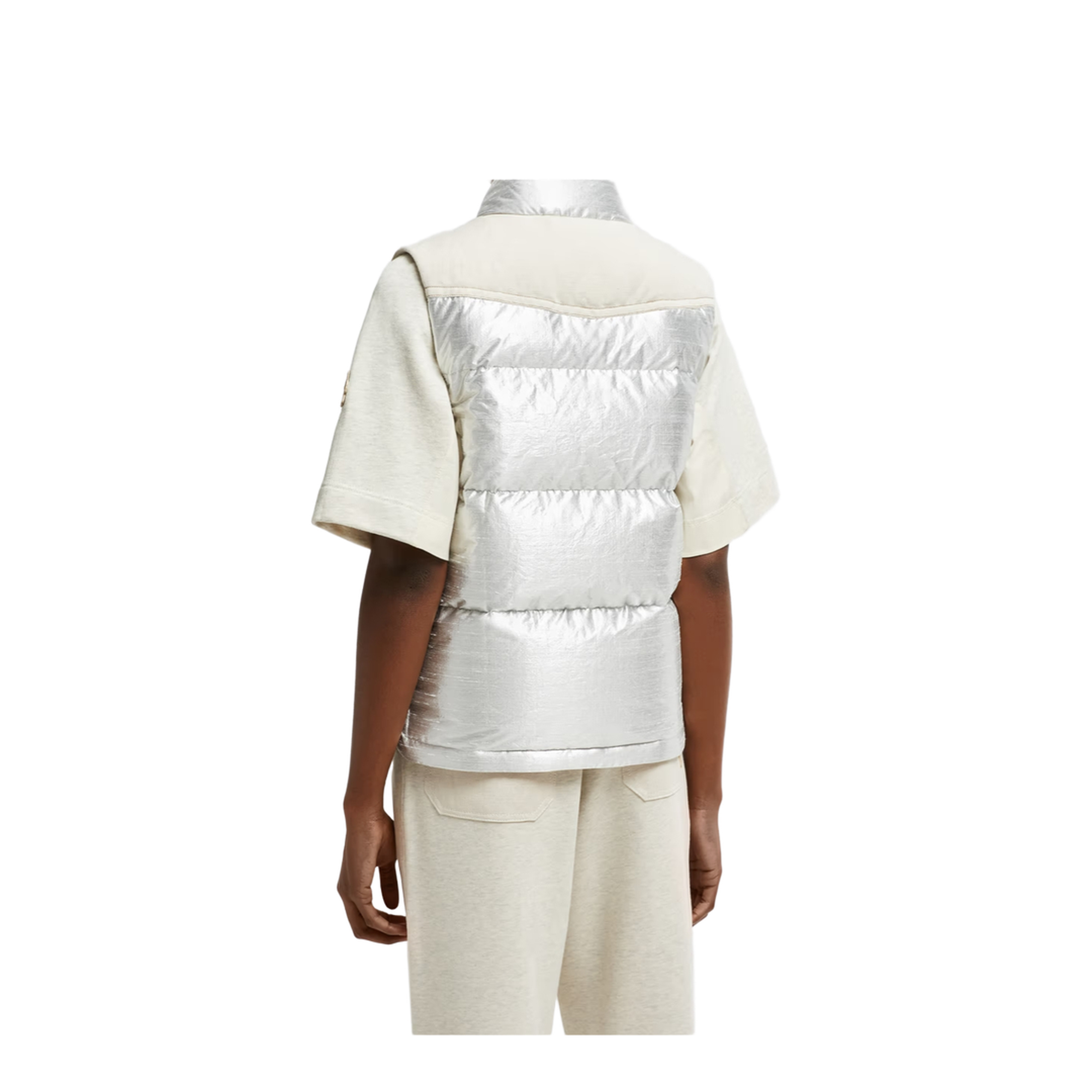 Pinchot Lamé Down Gilet