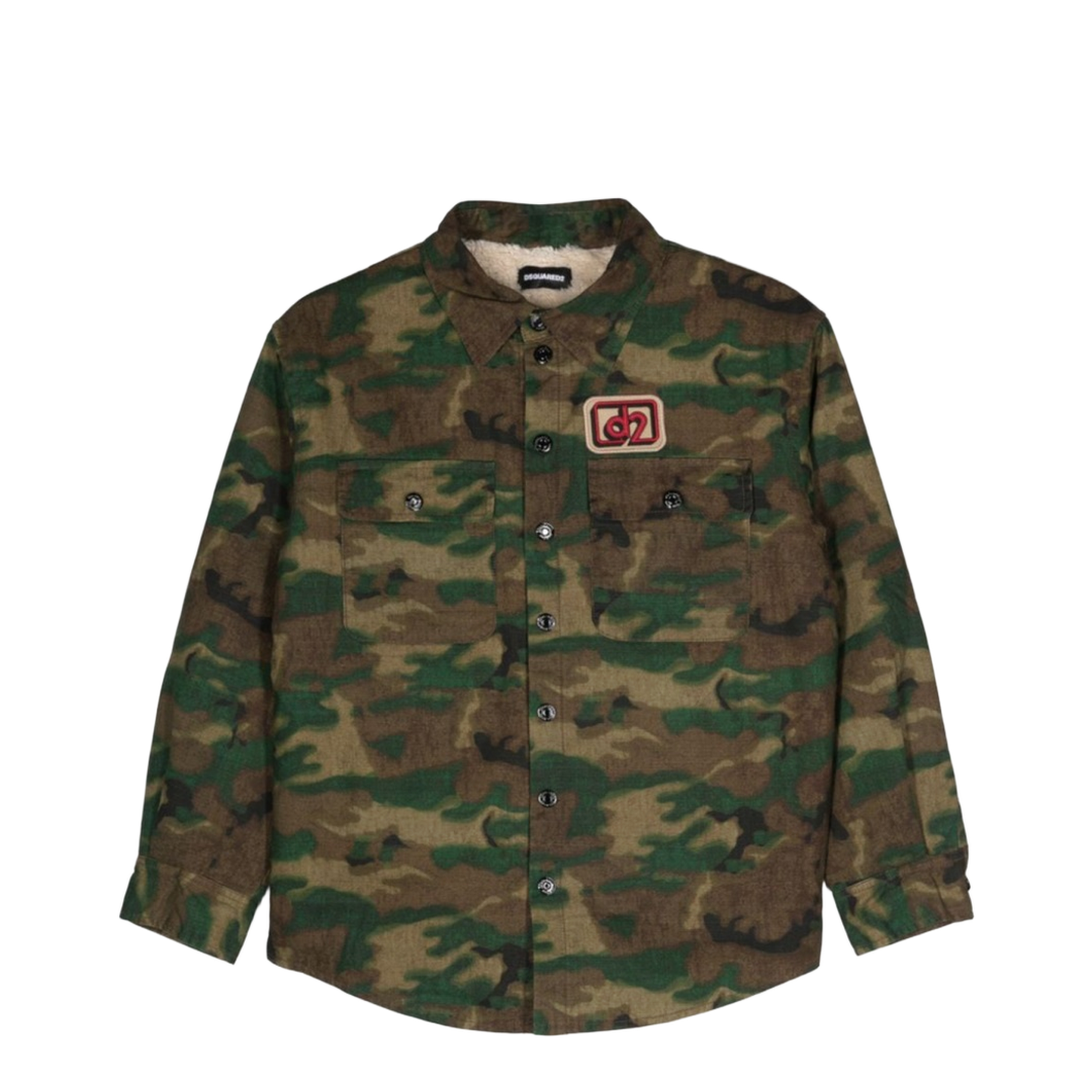 MAYFEYR - Dsquared2 - Camo Shirt - DQ1916KD0A56DQC03