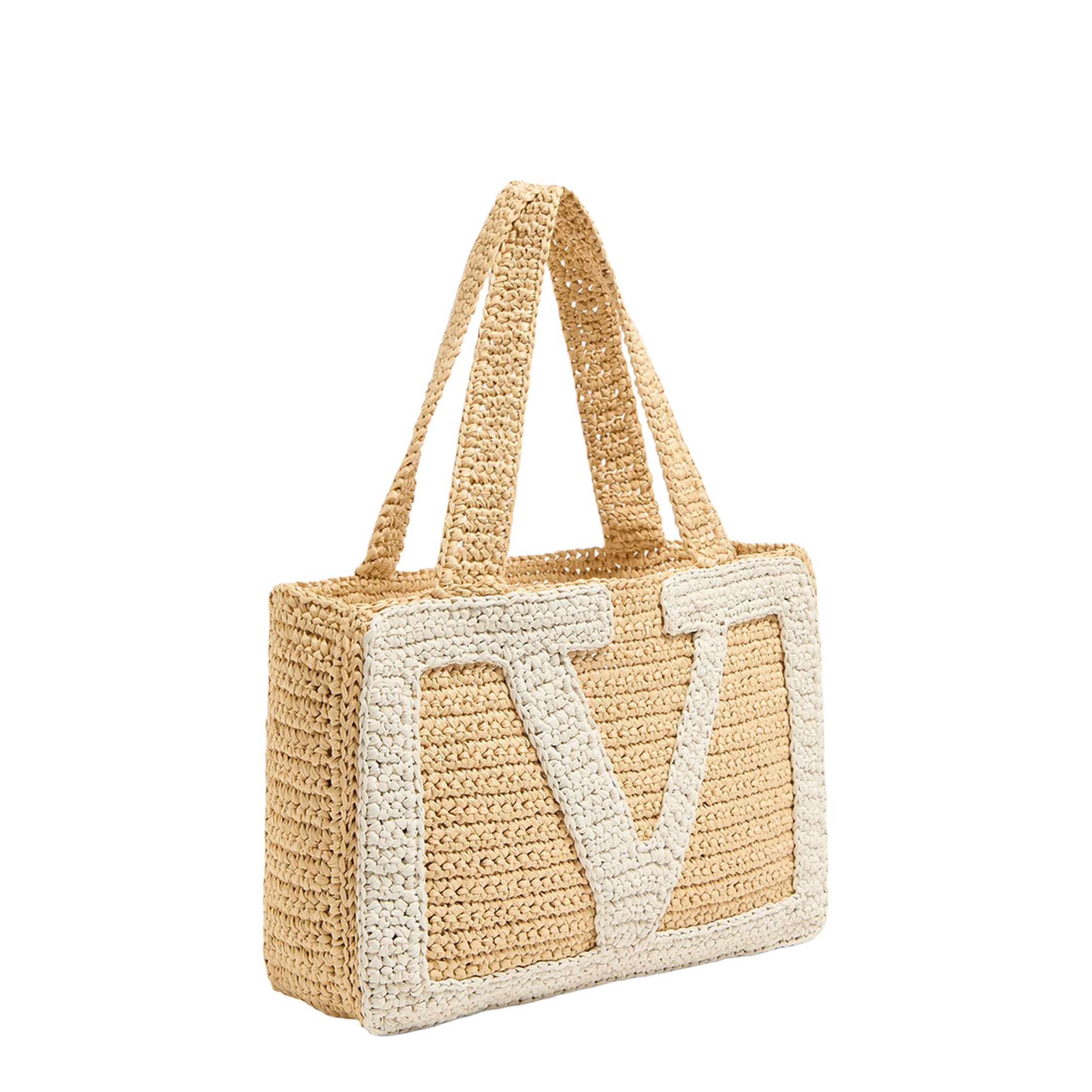 Medium Tote Viva Superstar Crochet Crochet Rafia
