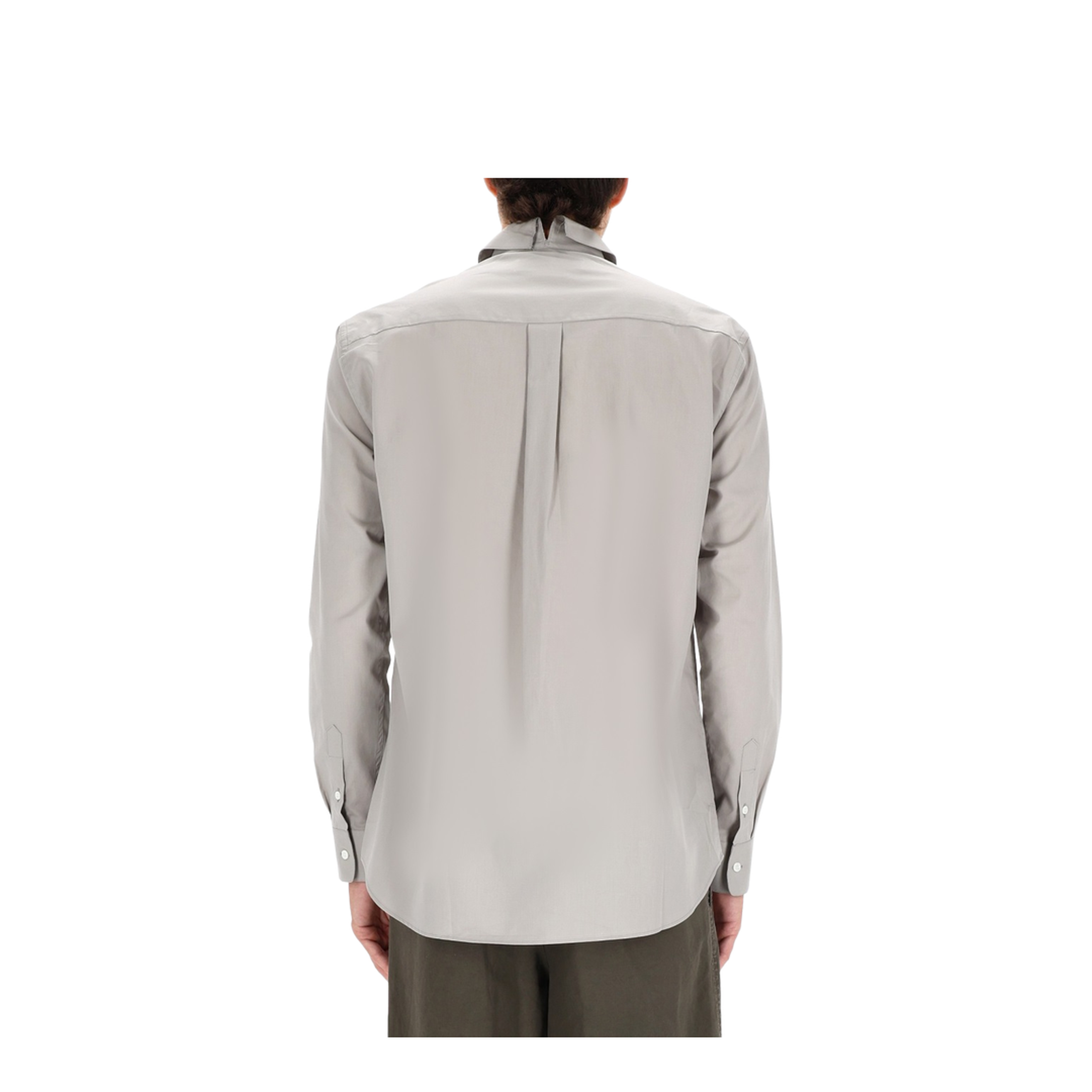 Shirt with Embroidered Logo