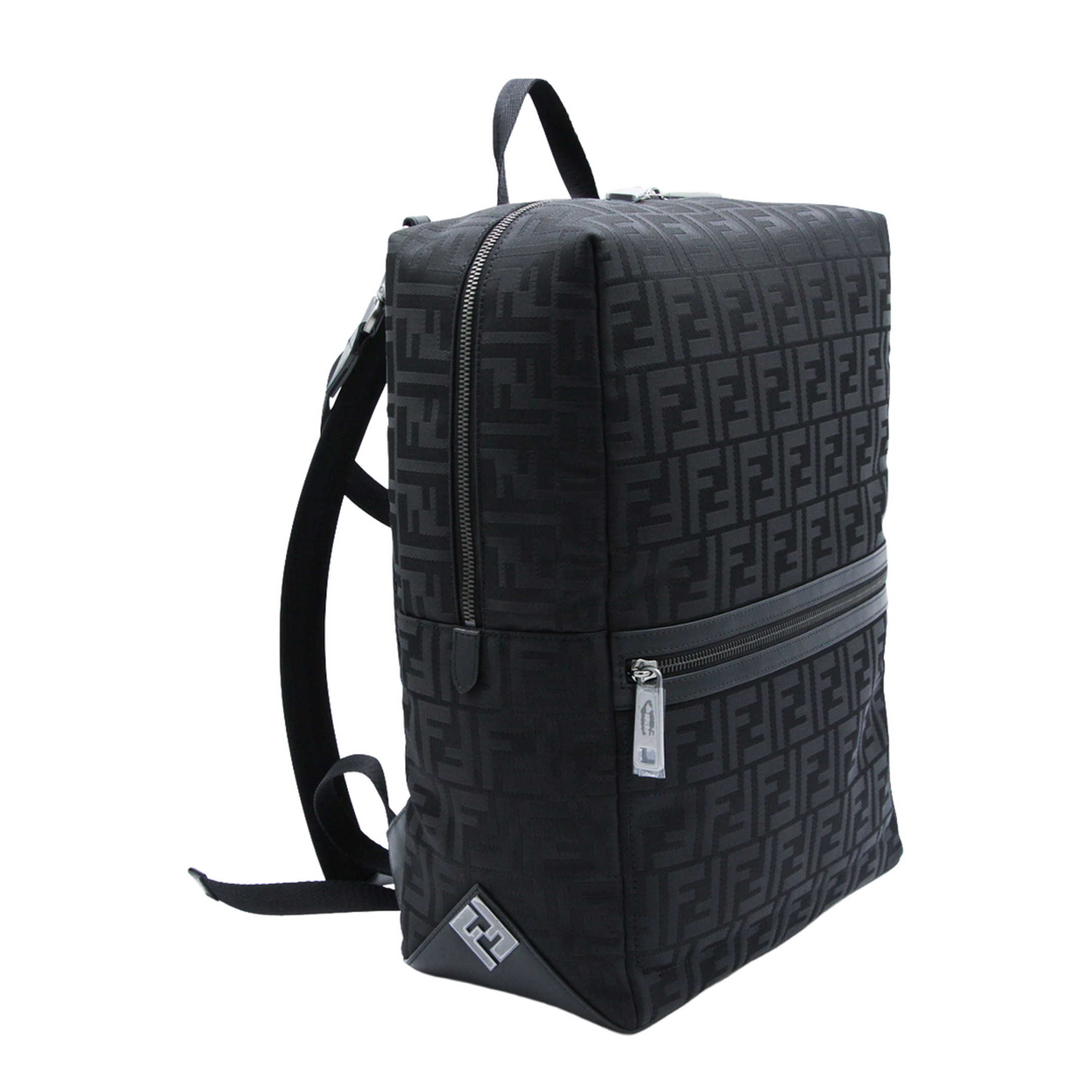 Lui Medium Nylon Backpack - Black