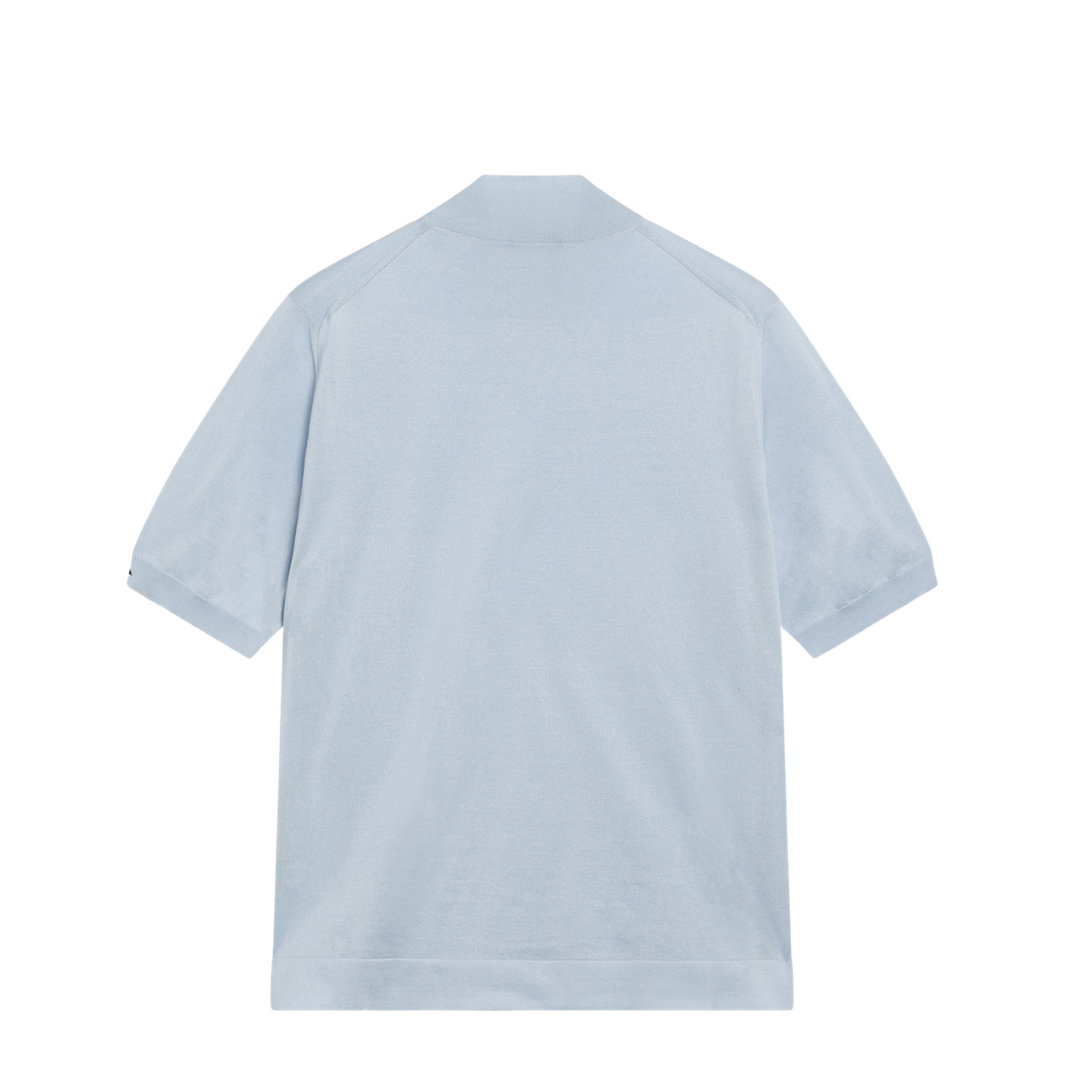 MAYFEYR - Prada - Light Blue Short-Sleeve Cotton Top - UMR681OOO1811F0012