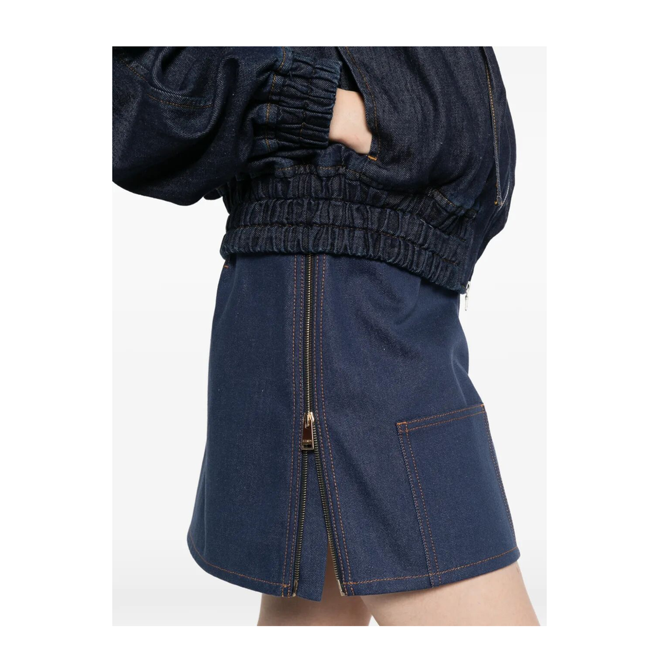 MAYFEYR - Fendi - Gonna Ff Reverse Den - FLQ608AOHS