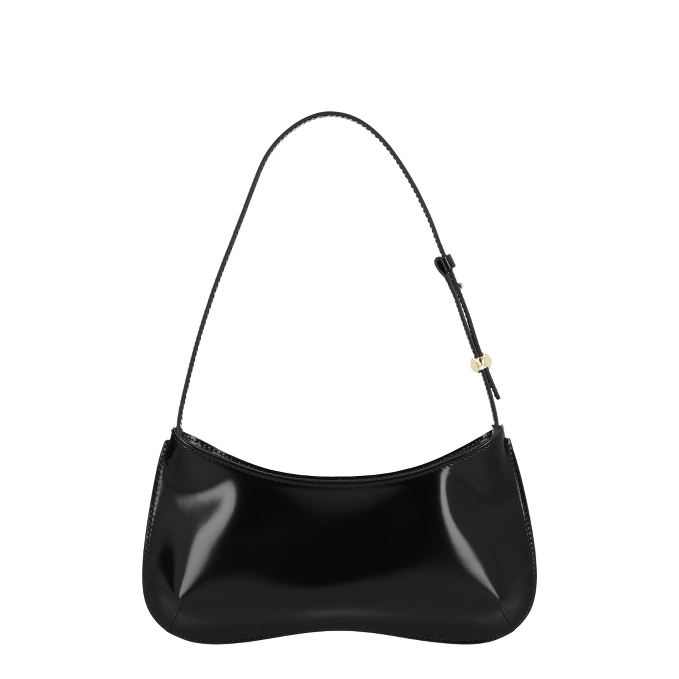 Curved Silhouette Shoulder Bag