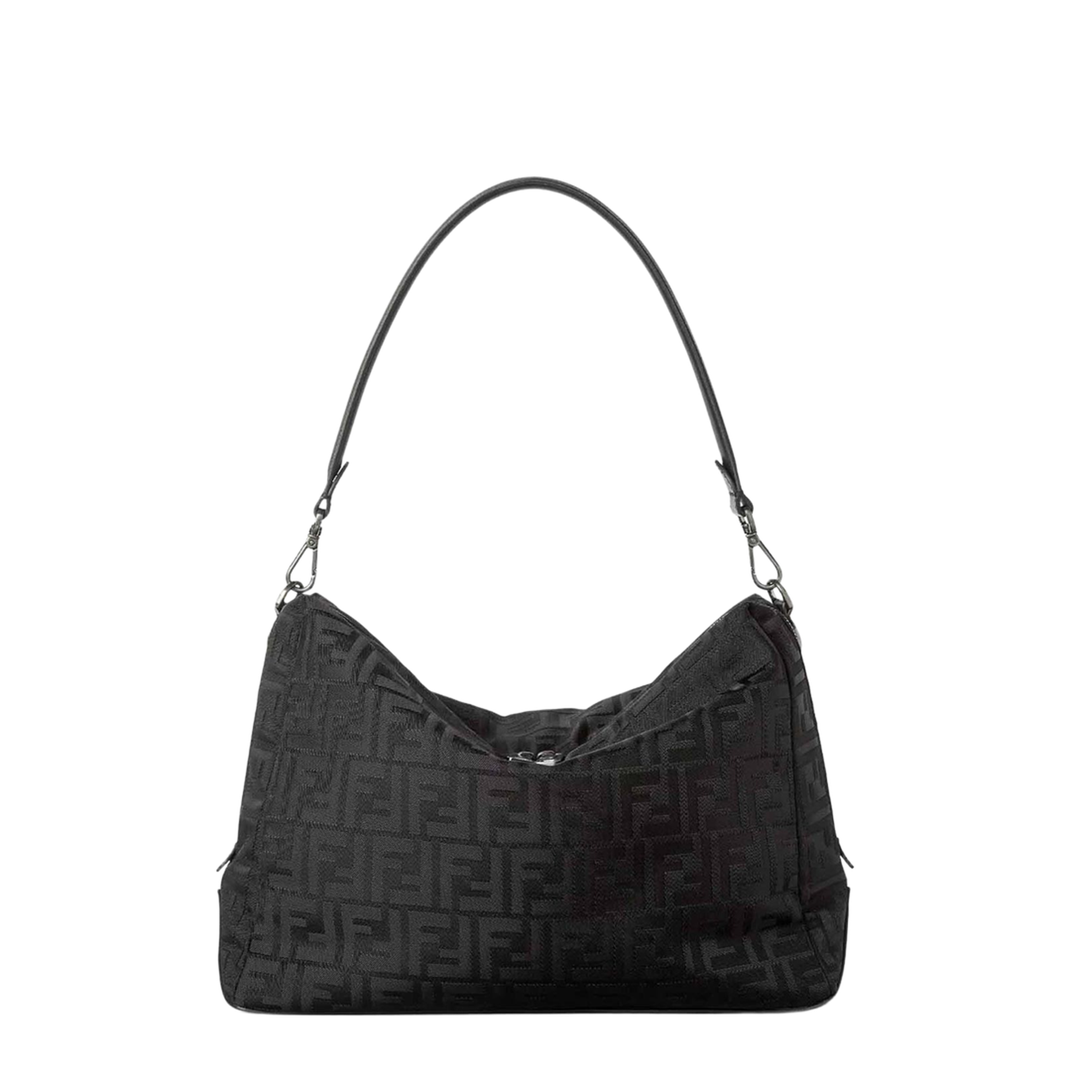 Large Fabric Black Bag