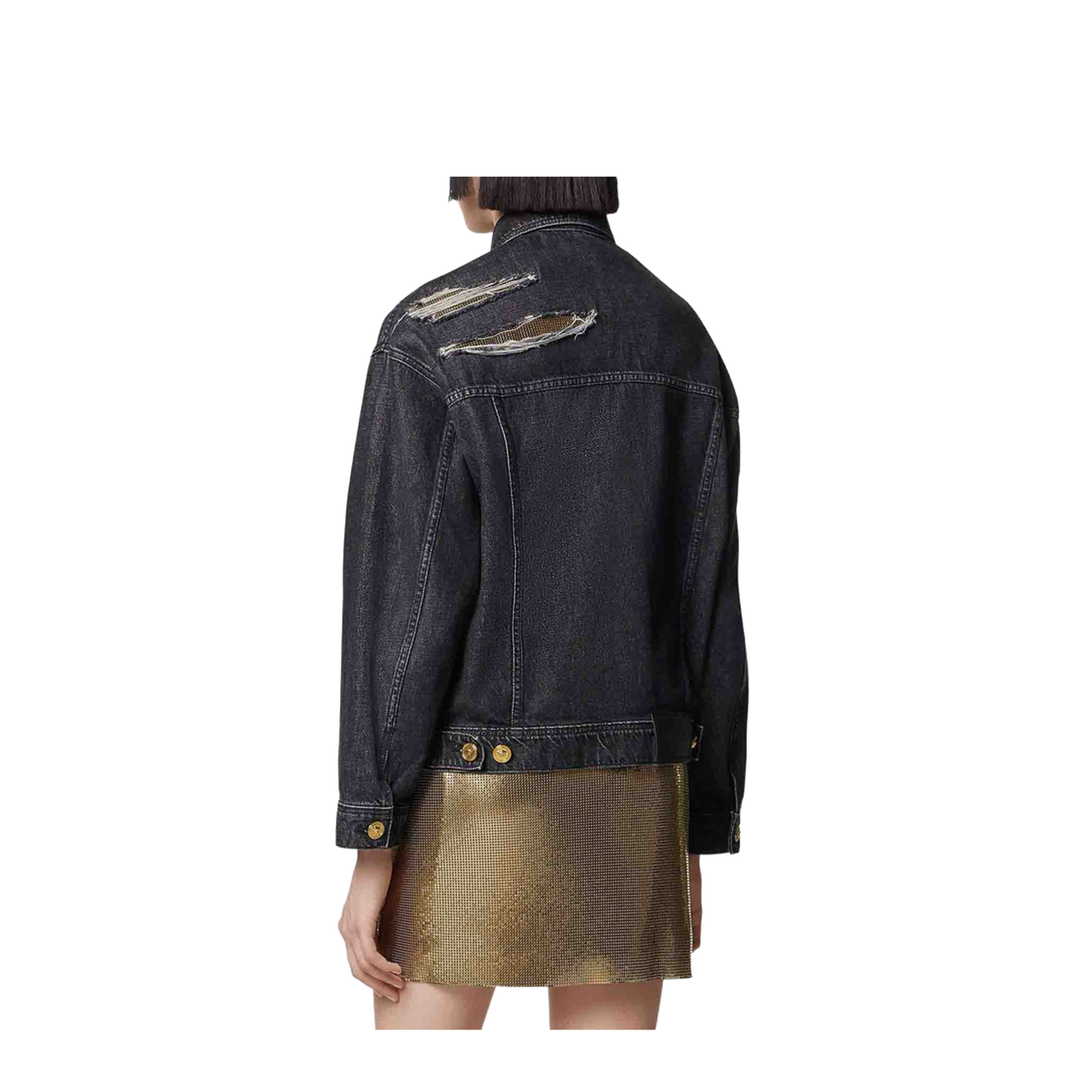 Blouson In Denim - Black