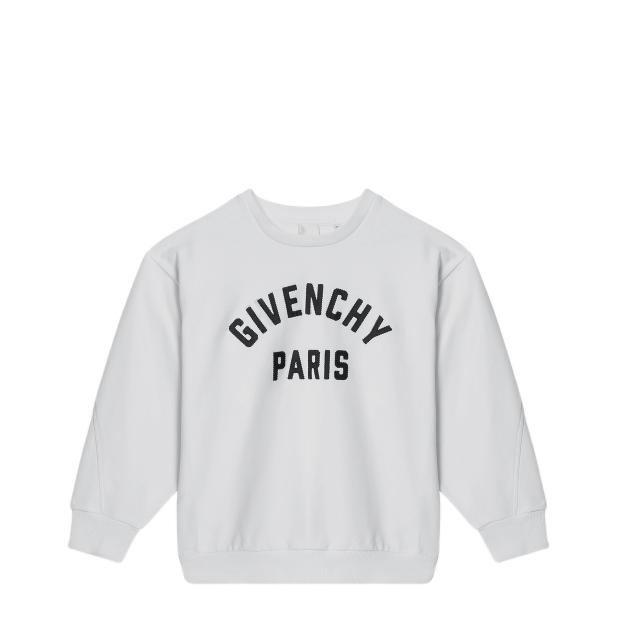 MAYFEYR - Givenchy - White Sweatshirt With Logo Embroidery - H31214CO10P