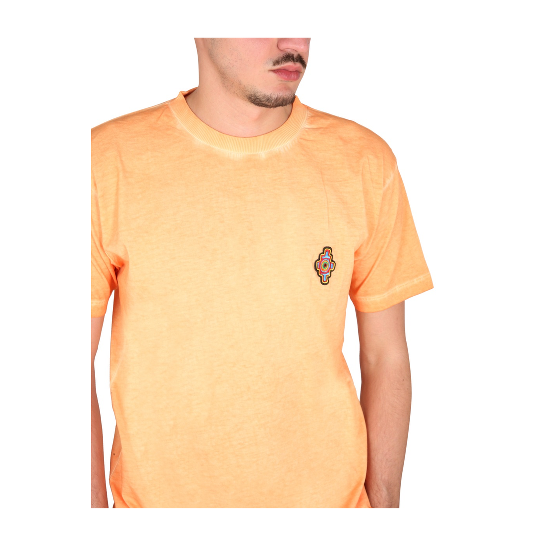 MAYFEYR - MARCELO BURLON COUNTY OF MILAN - Sunset Cross Regular T Shirt - CMAA018S23JER0082025