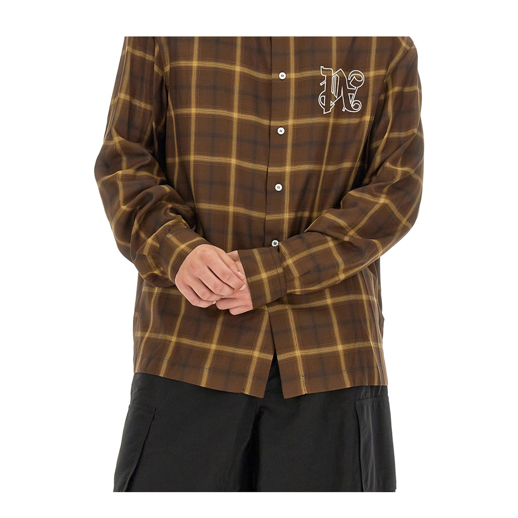 MAYFEYR - Palm Angels - Monogram Shirt - PMGE010E23FAB0026003