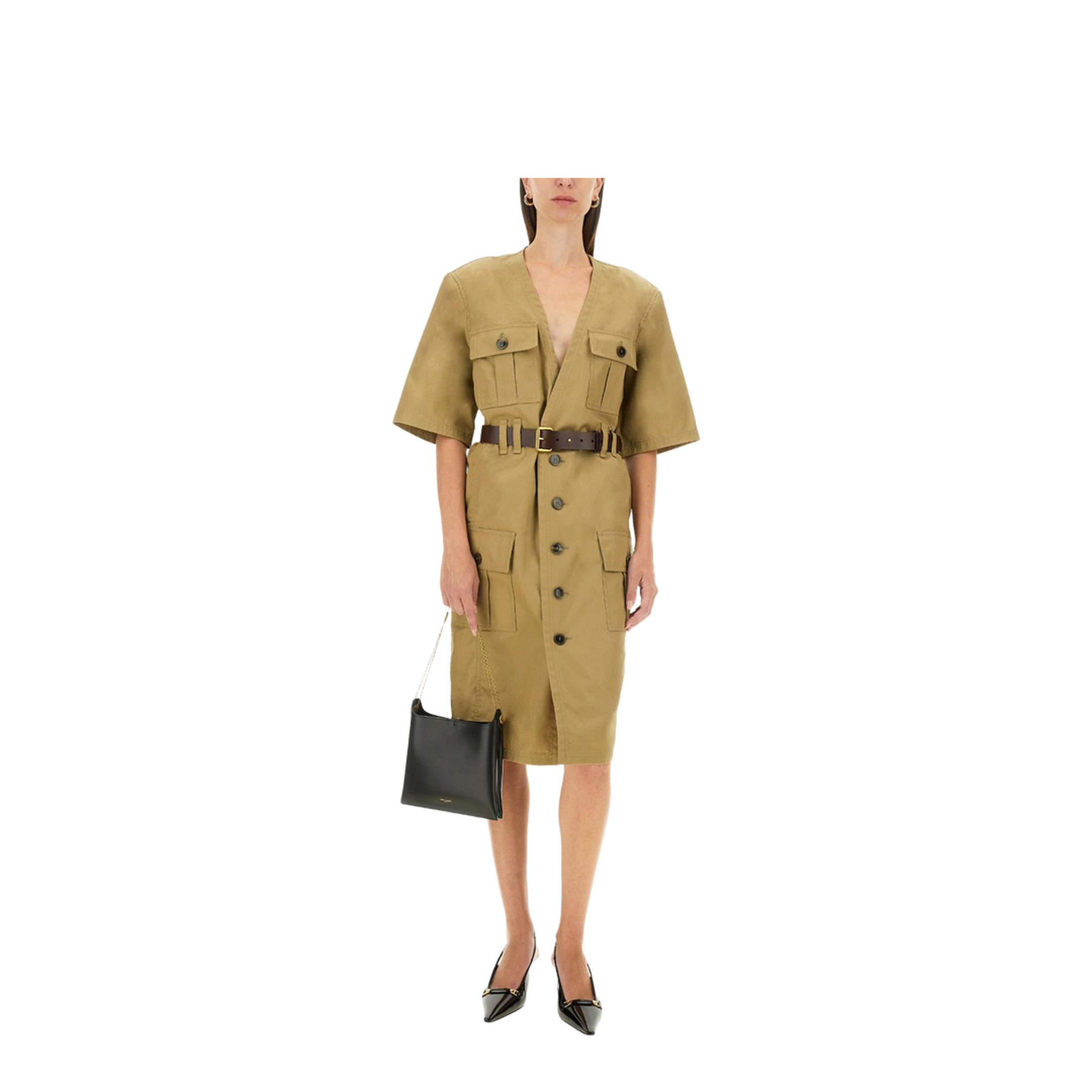 MAYFEYR - Saint Laurent - Saharienne Dress - 790089Y3A992611