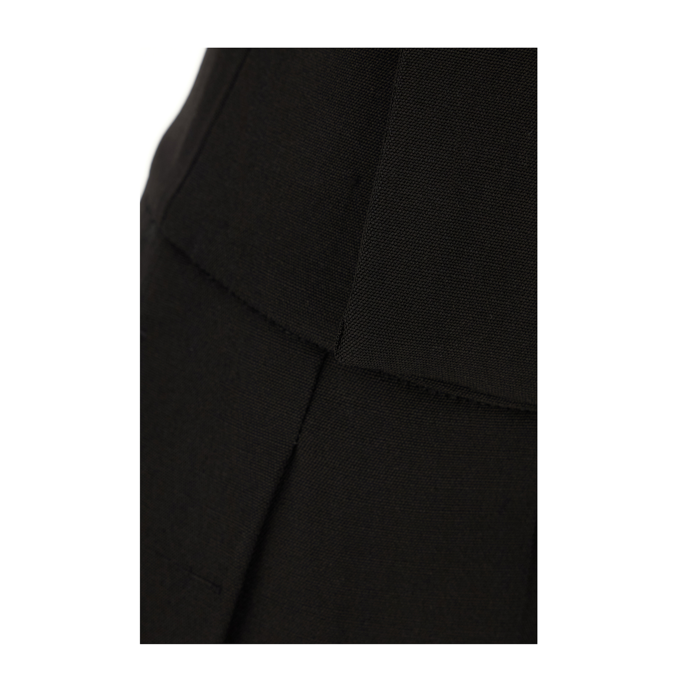 Black Viscose Blend Pants