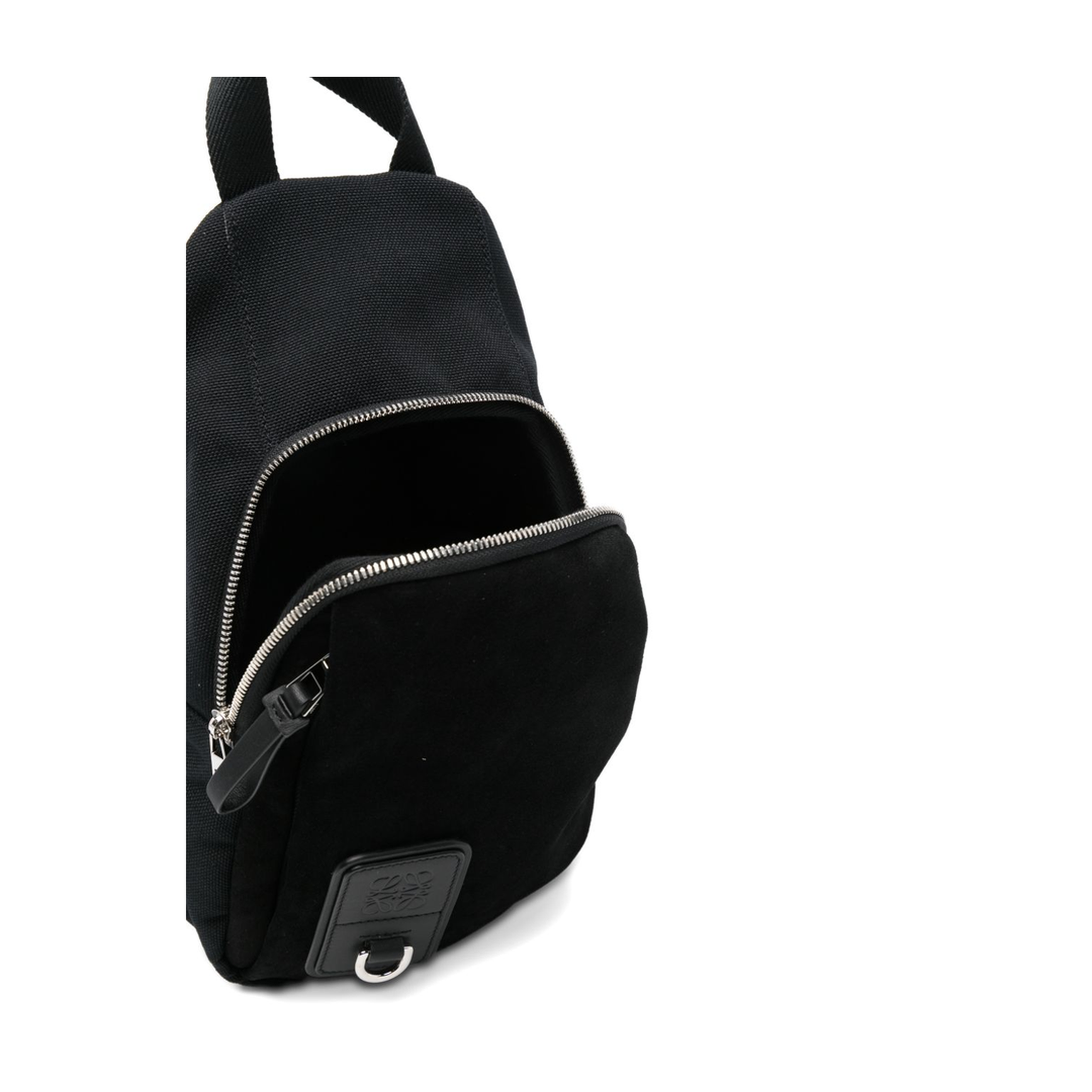 Flex Canvas Sling Bag - Black