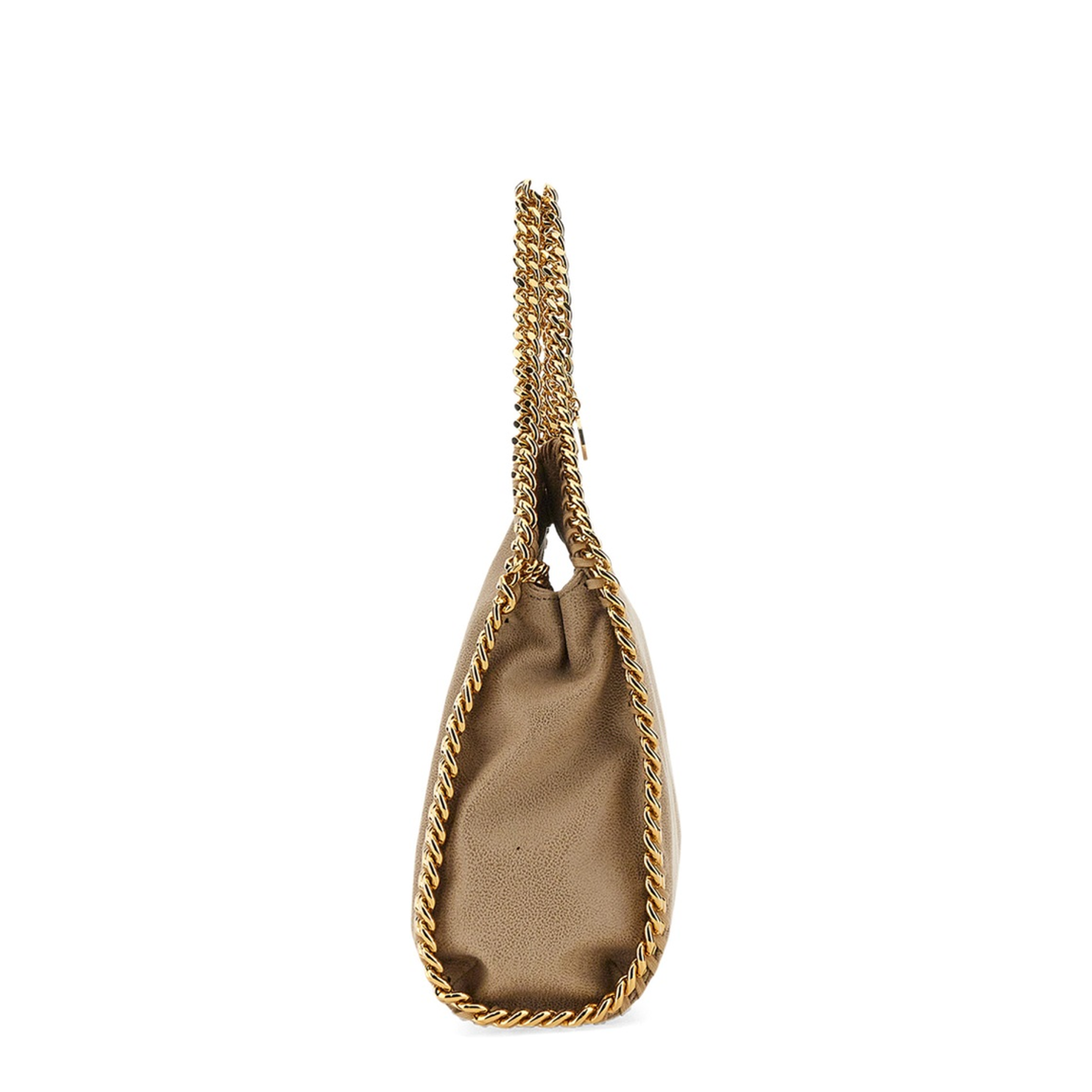 Falabella Mini Matte Vegan Shaggy Deer Tote Bag - Clotted Cream