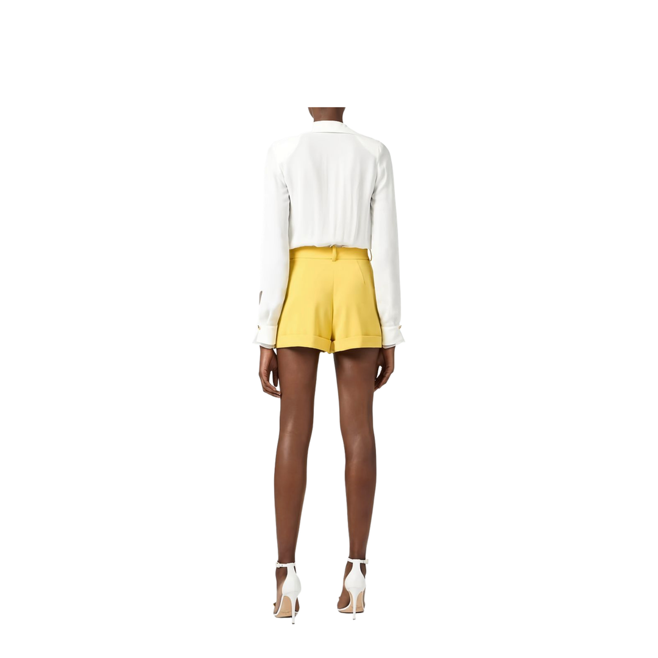 MAYFEYR - Elisabetta Franchi - Top Ivory - CB00261E2360