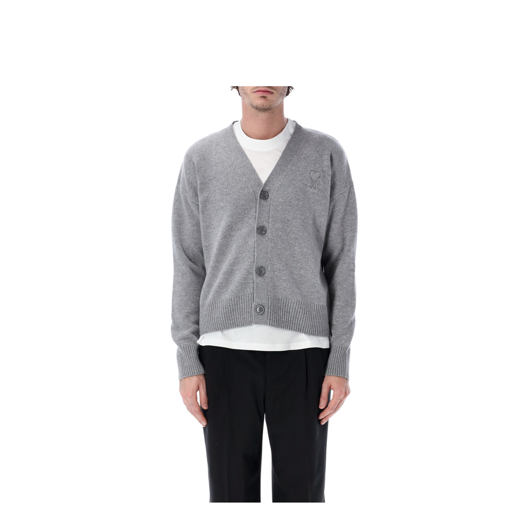 Ami De Coeur Cardigan Grey