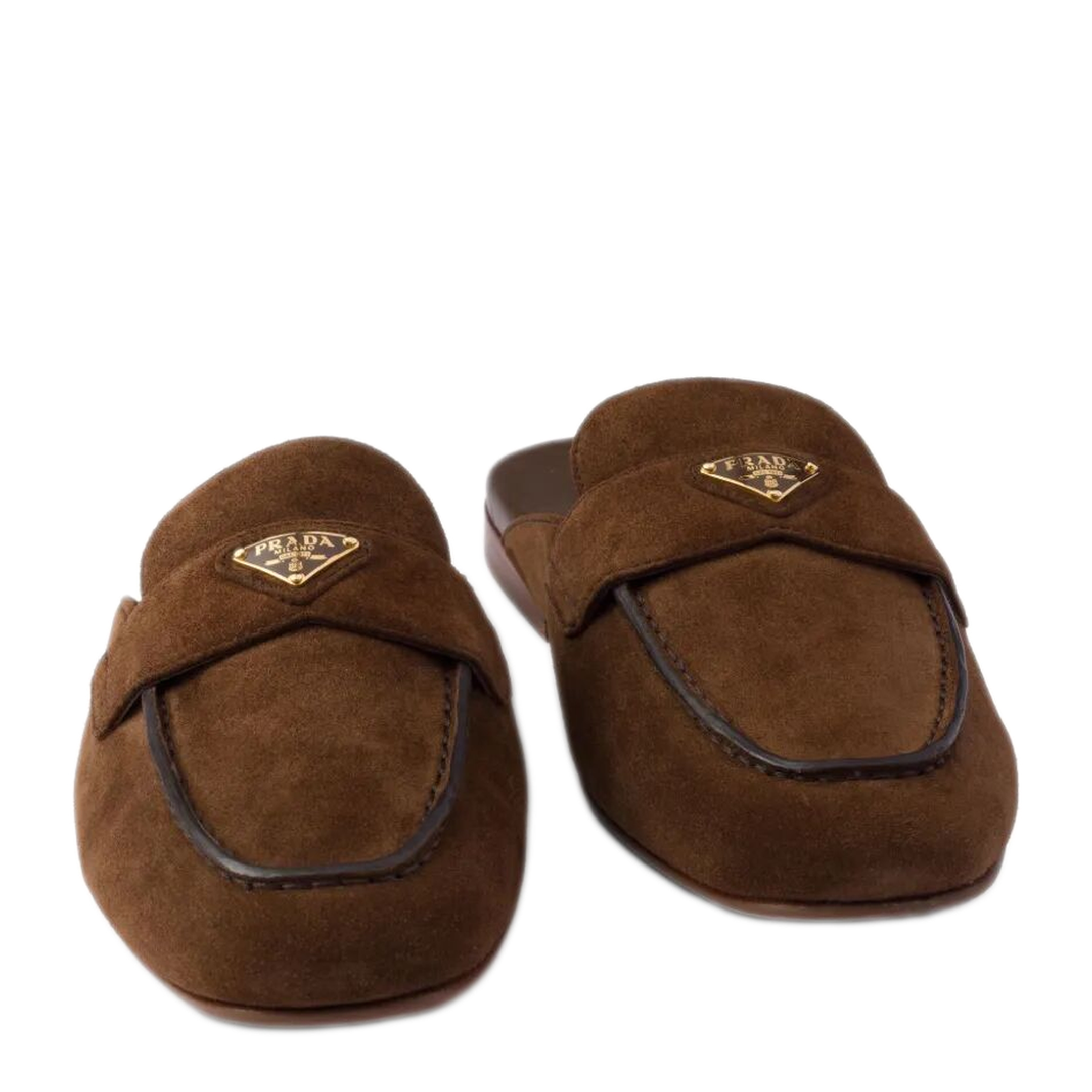 MAYFEYR - Prada - Suede Slippers - 1D766NF010103F0324