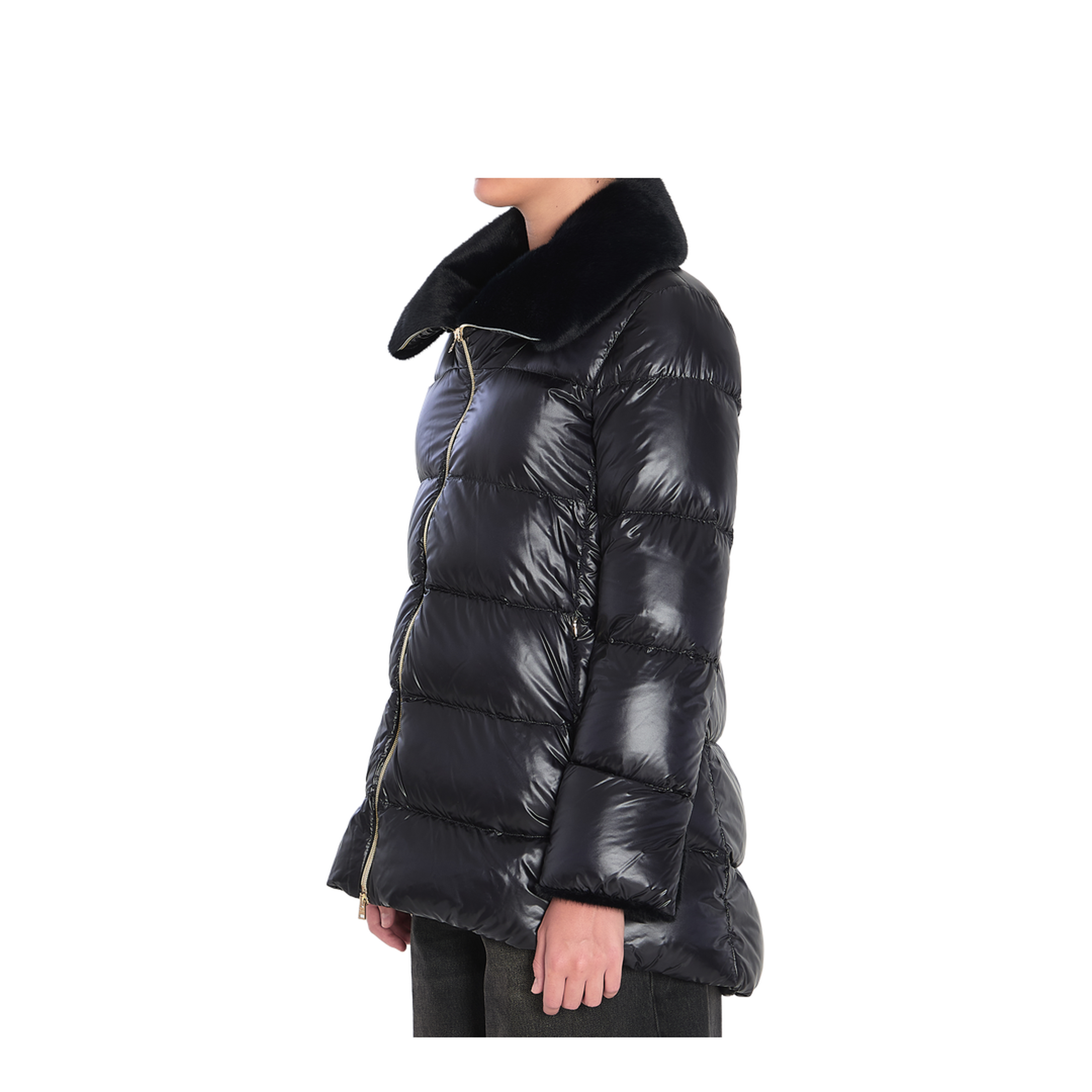 MAYFEYR - Herno - Light Puffer With Collar Fur - PI002140D12017Z9300