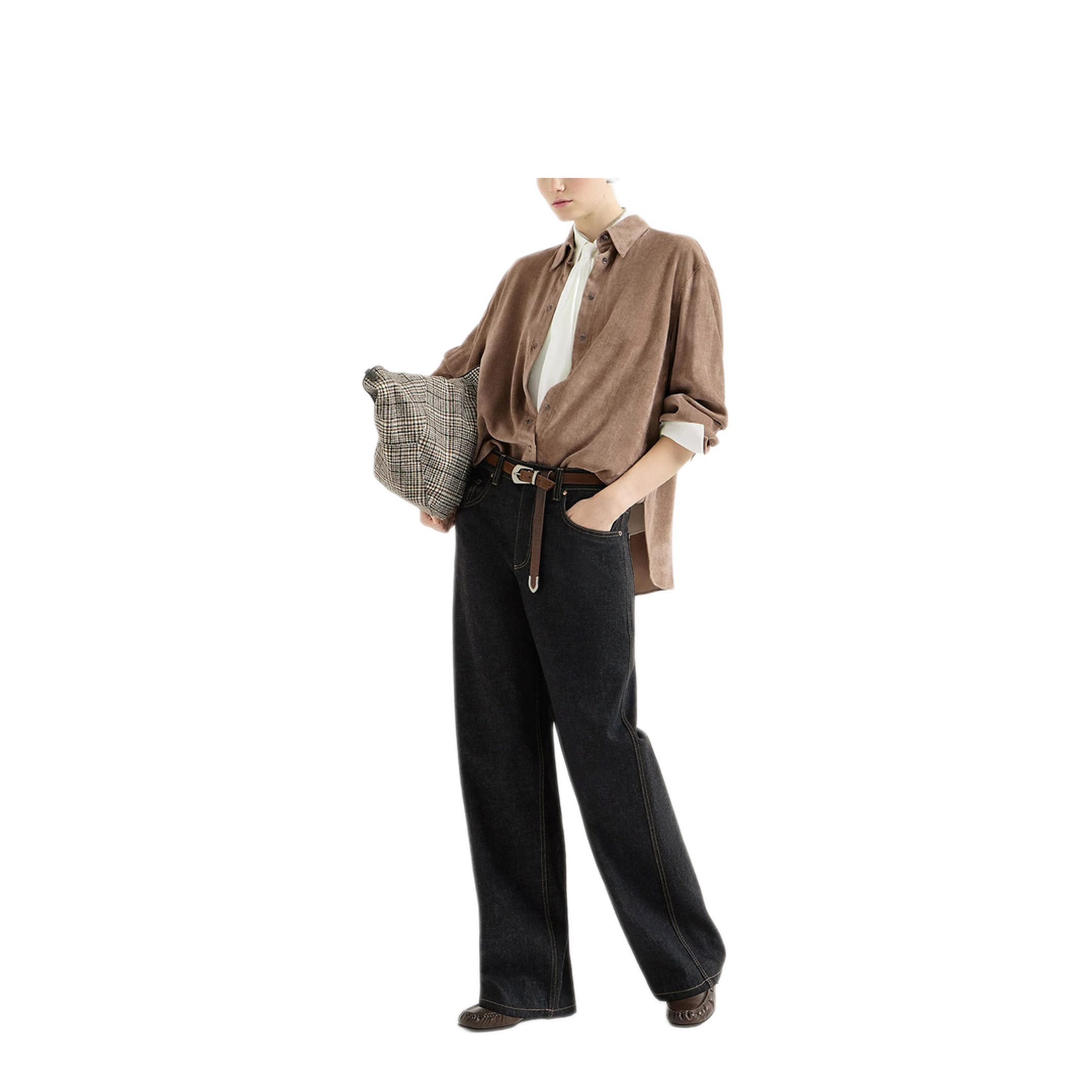 MAYFEYR - Brunello Cucinelli - Loose Barrel Pants In Denim No Fade - ML134P4021C002