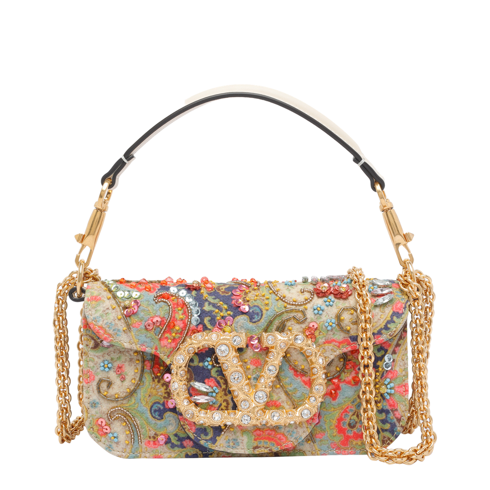 Multicolor Small Loco Shoulder Bag