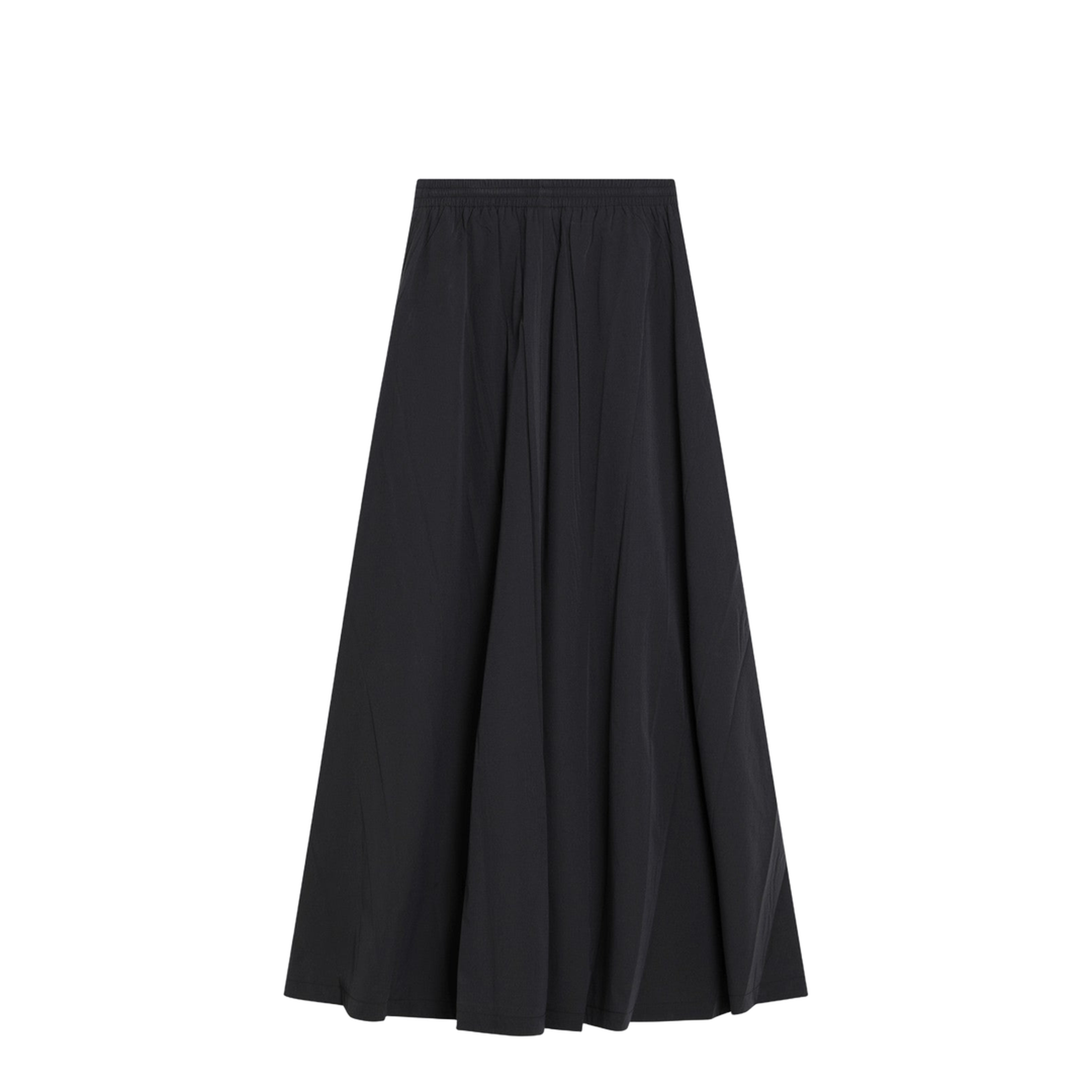 Tracksuit Skirt Long Skirt Black